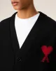 Cardigan Noir Ami De Coeur En Laine sold by Ami