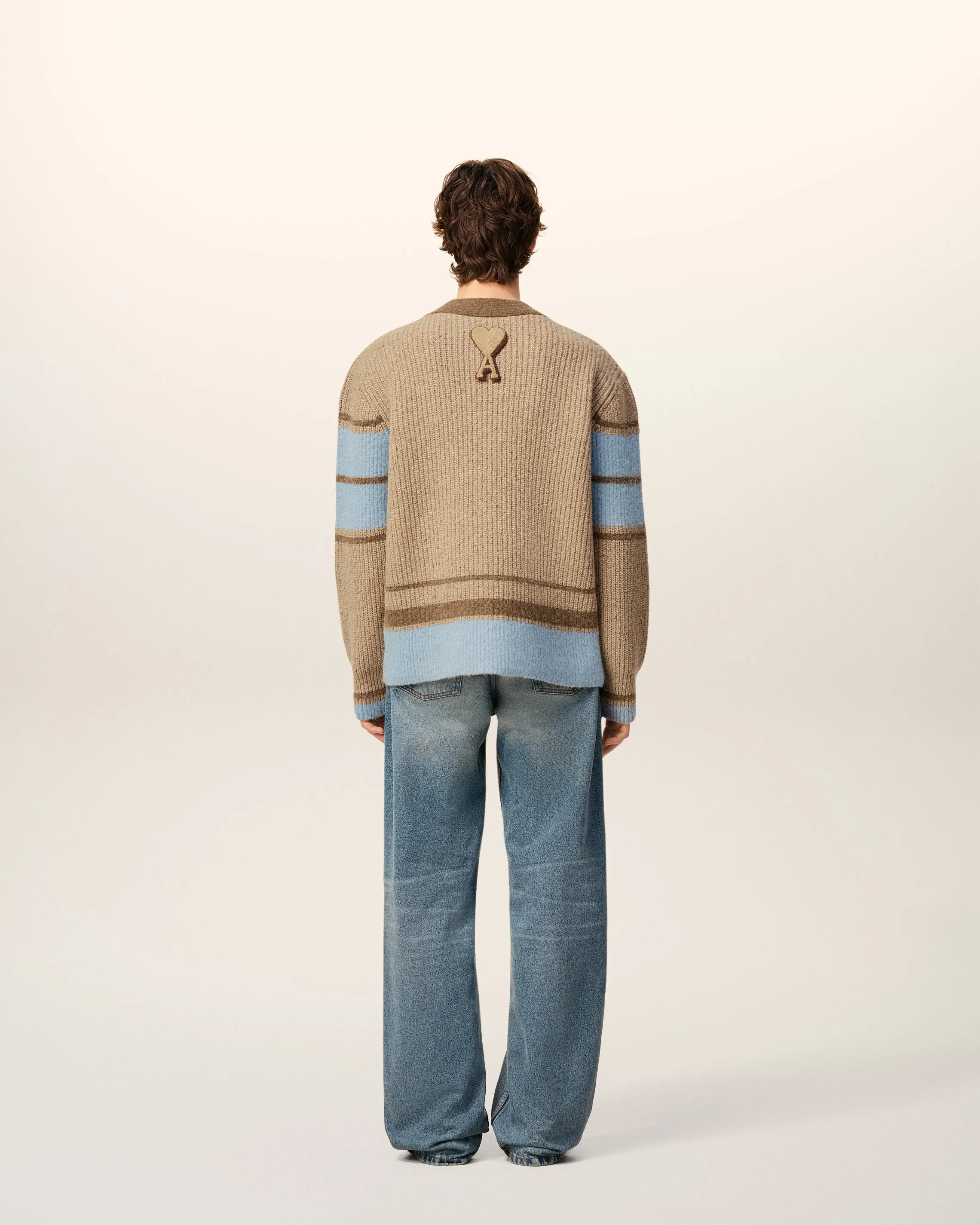 Cardigan Marron College En Laine sold by Ami product image thumbnail 5