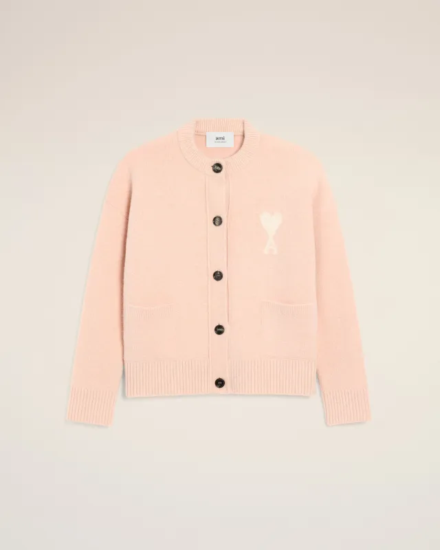 Cardigan Rose Ami De Coeur En Alpaga sold by Ami