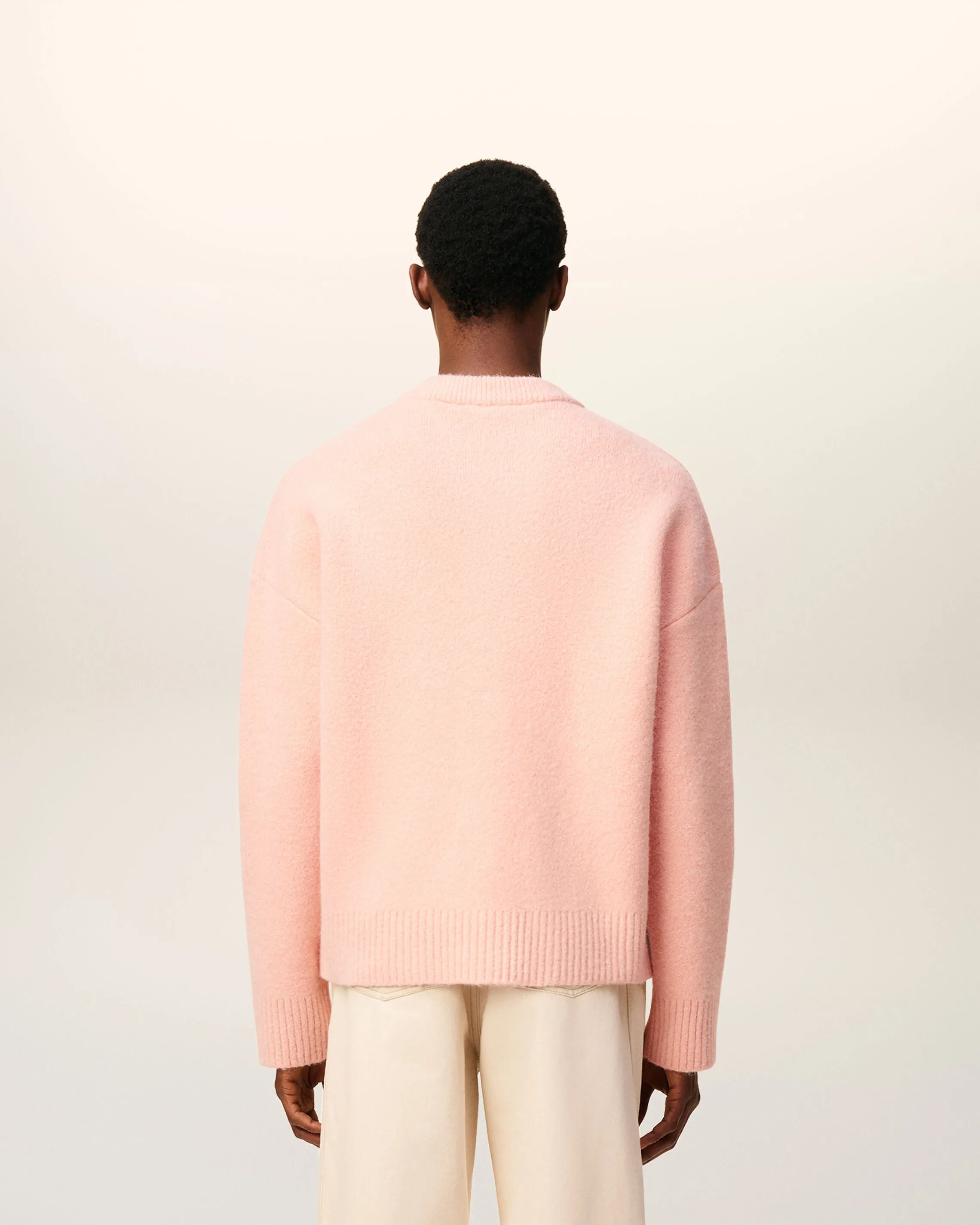 Cardigan Rose Ami De Coeur En Alpaga sold by Ami product image thumbnail 5