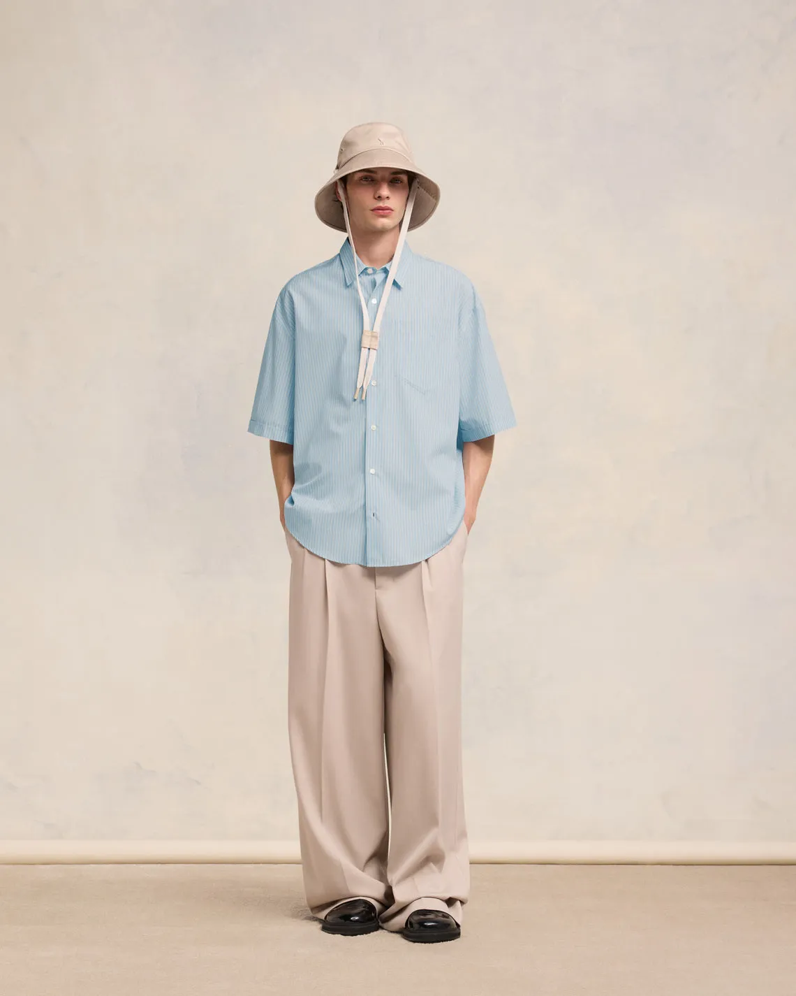 Chemise Coupe Boxy Manches Courtes sold by Ami product image thumbnail 2