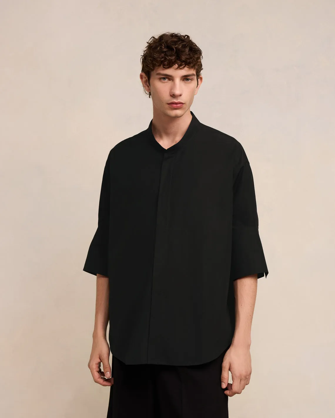 Chemise Oversize Avec Col Mao sold by Ami product image thumbnail 3