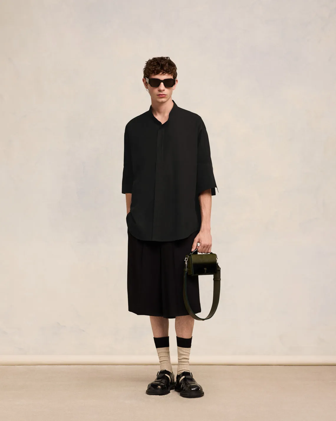 Chemise Oversize Avec Col Mao sold by Ami product image thumbnail 2