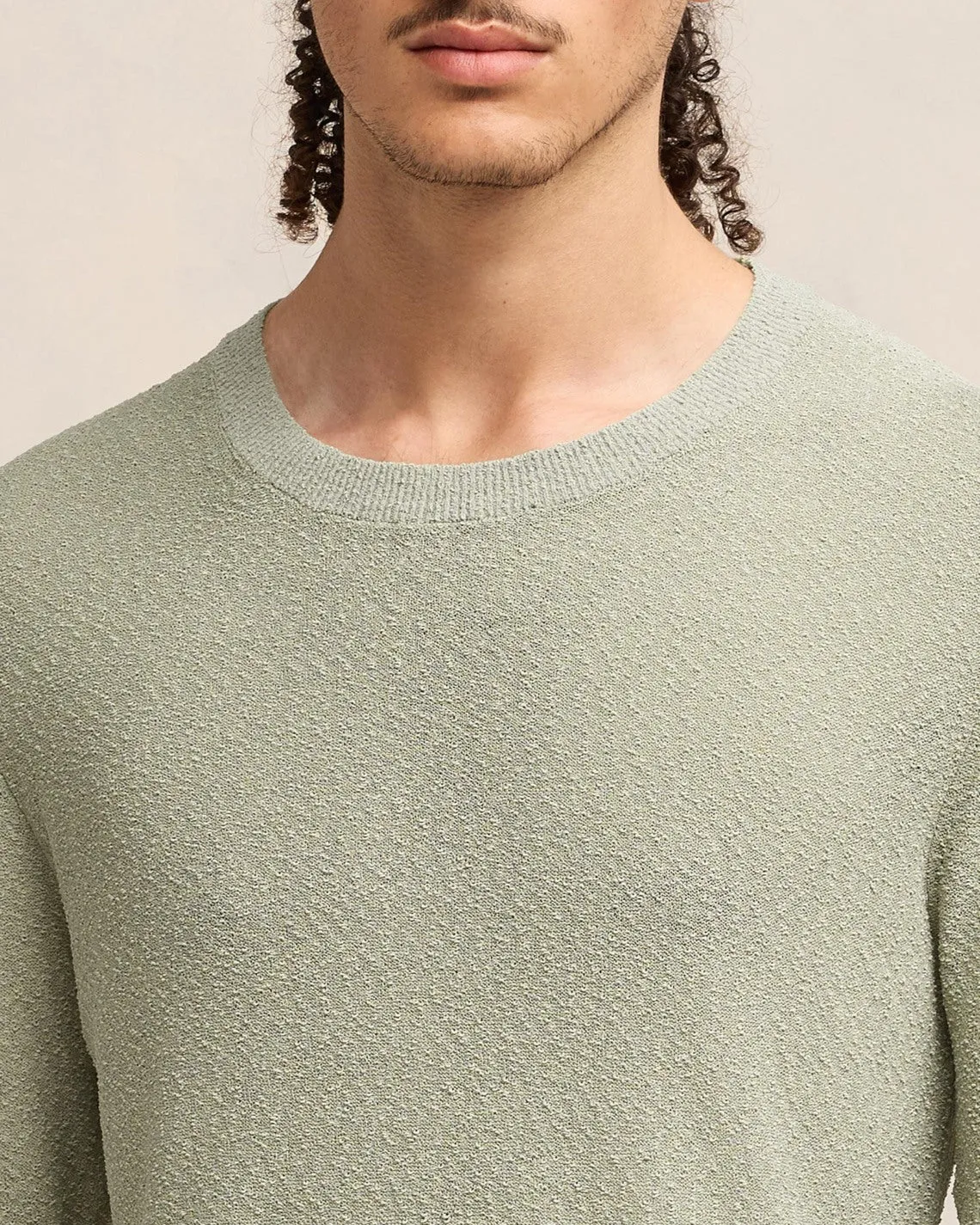 T-shirt Col Rond Bouclé sold by Ami product image thumbnail 4