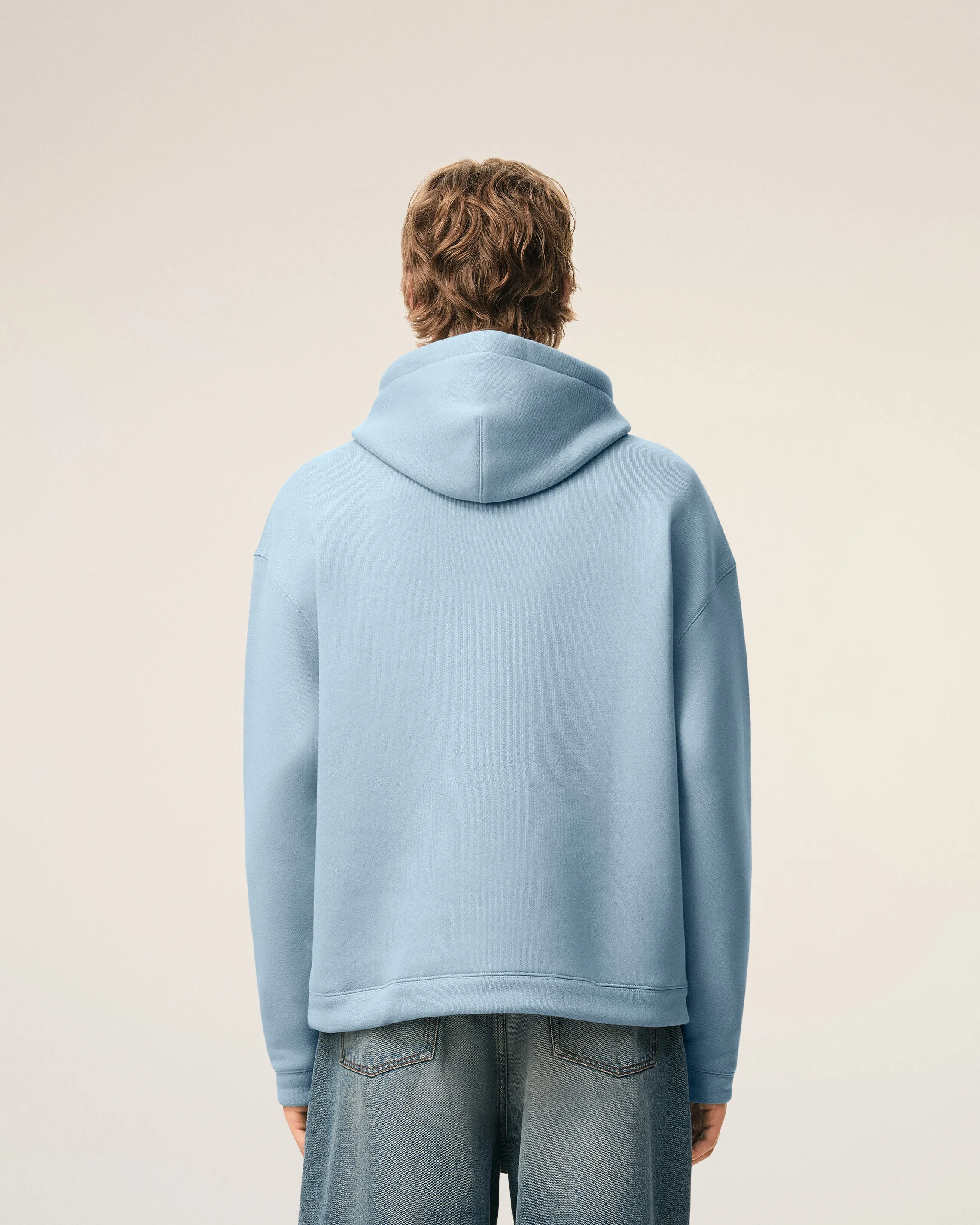 Hoodie Bleu Ami De Coeur En Coton sold by Ami product image thumbnail 5