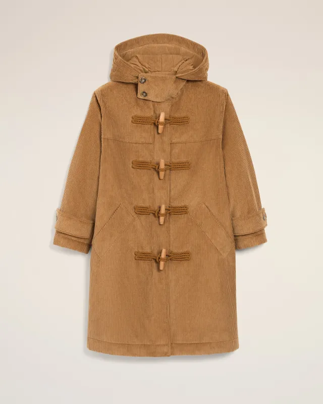 Manteau Marron Corduroy En Laine sold by Ami