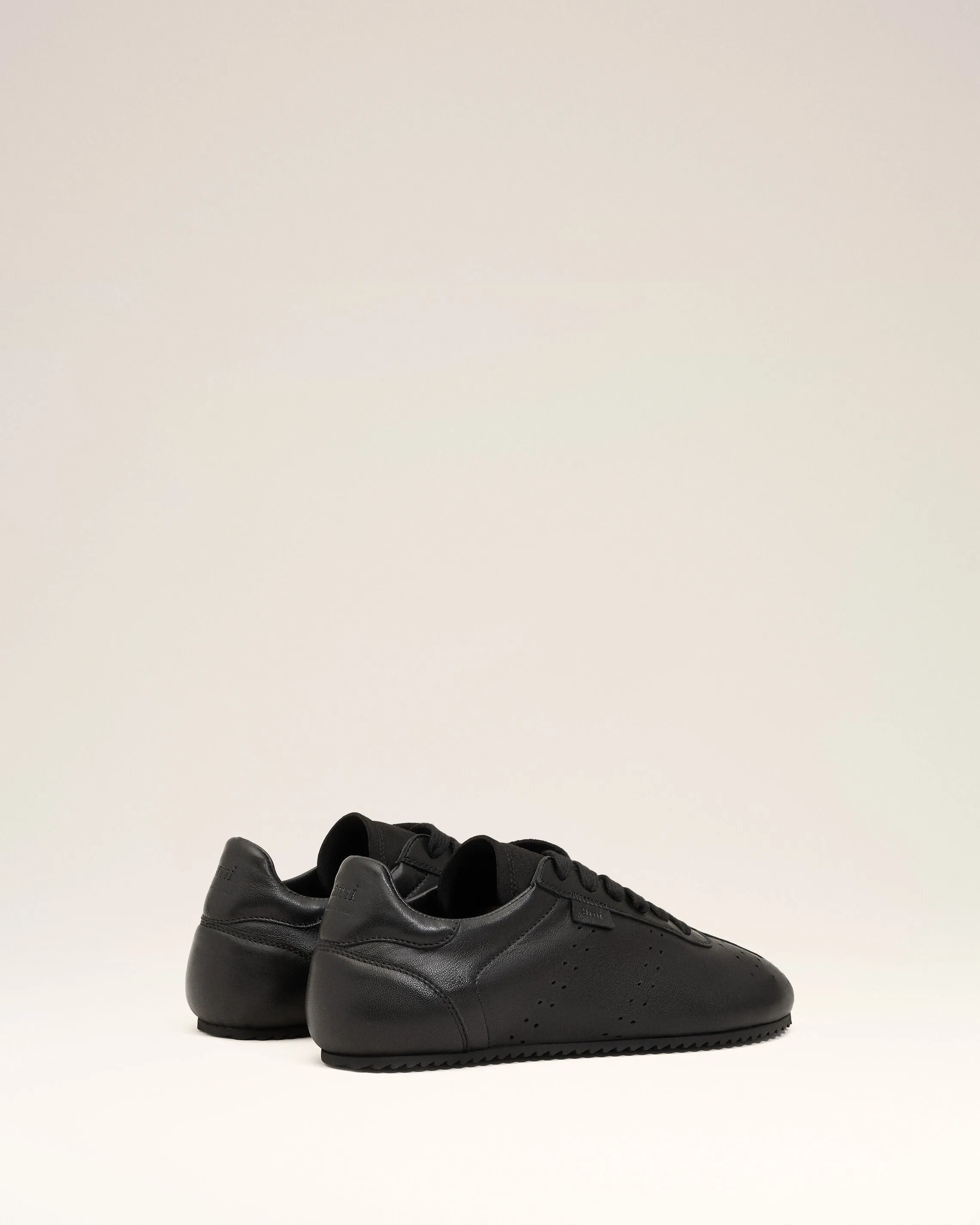 Sneakers Soft Noires en Cuir De Veau sold by Ami product image thumbnail 3