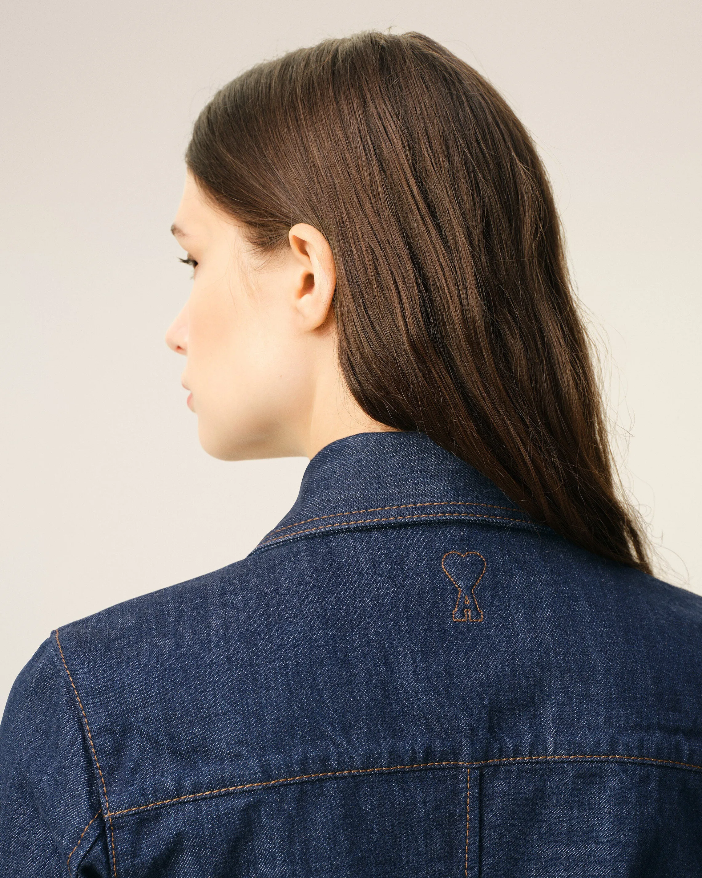 Chemise Bleu Col En Pointe en Coton sold by Ami product image thumbnail 4