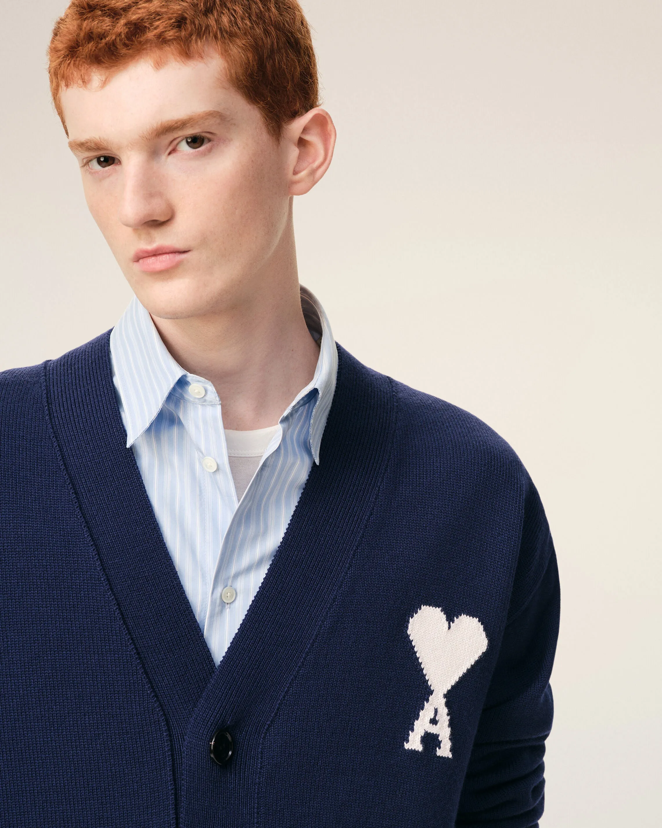 Cardigan Bleu Ami De Coeur en Laine sold by Ami product image thumbnail 4