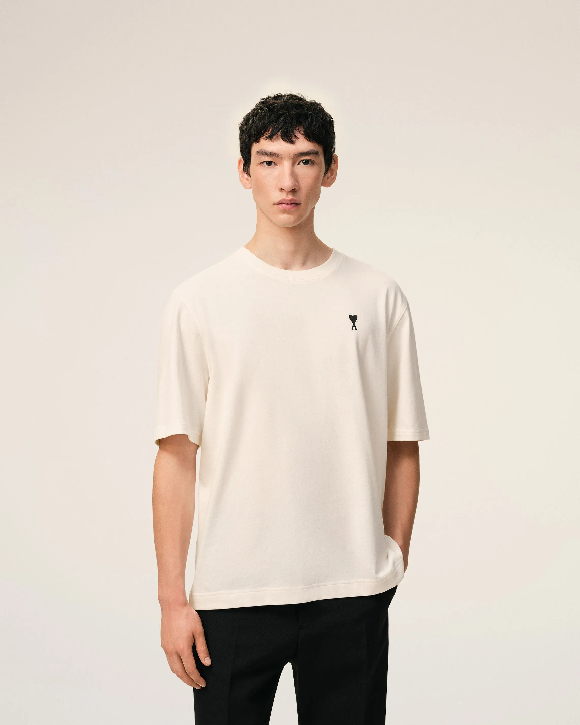 T-shirt Blanc Imprimé Place Des Victoires en Coton sold by Ami product image thumbnail 3