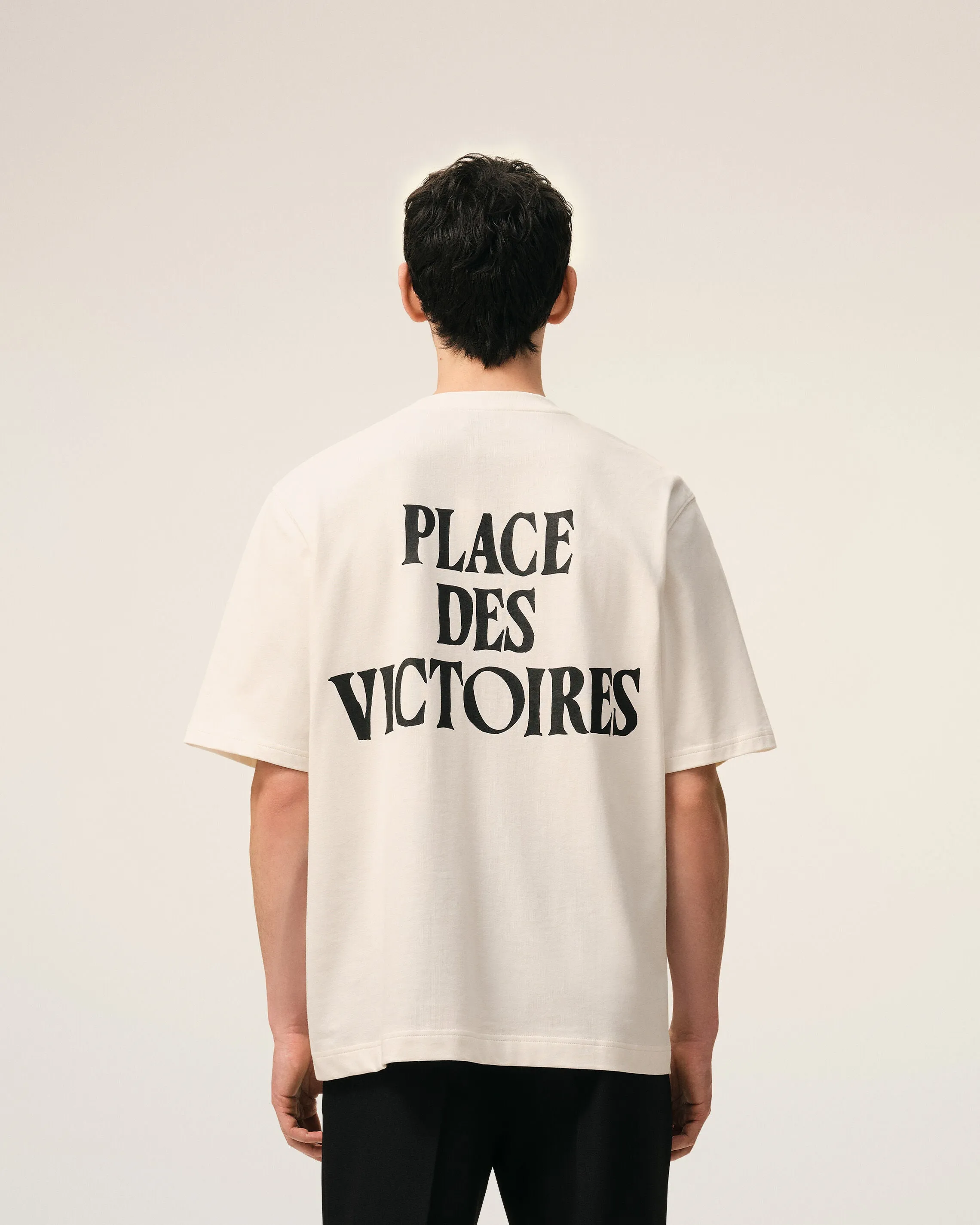 T-shirt Blanc Imprimé Place Des Victoires en Coton sold by Ami product image thumbnail 5