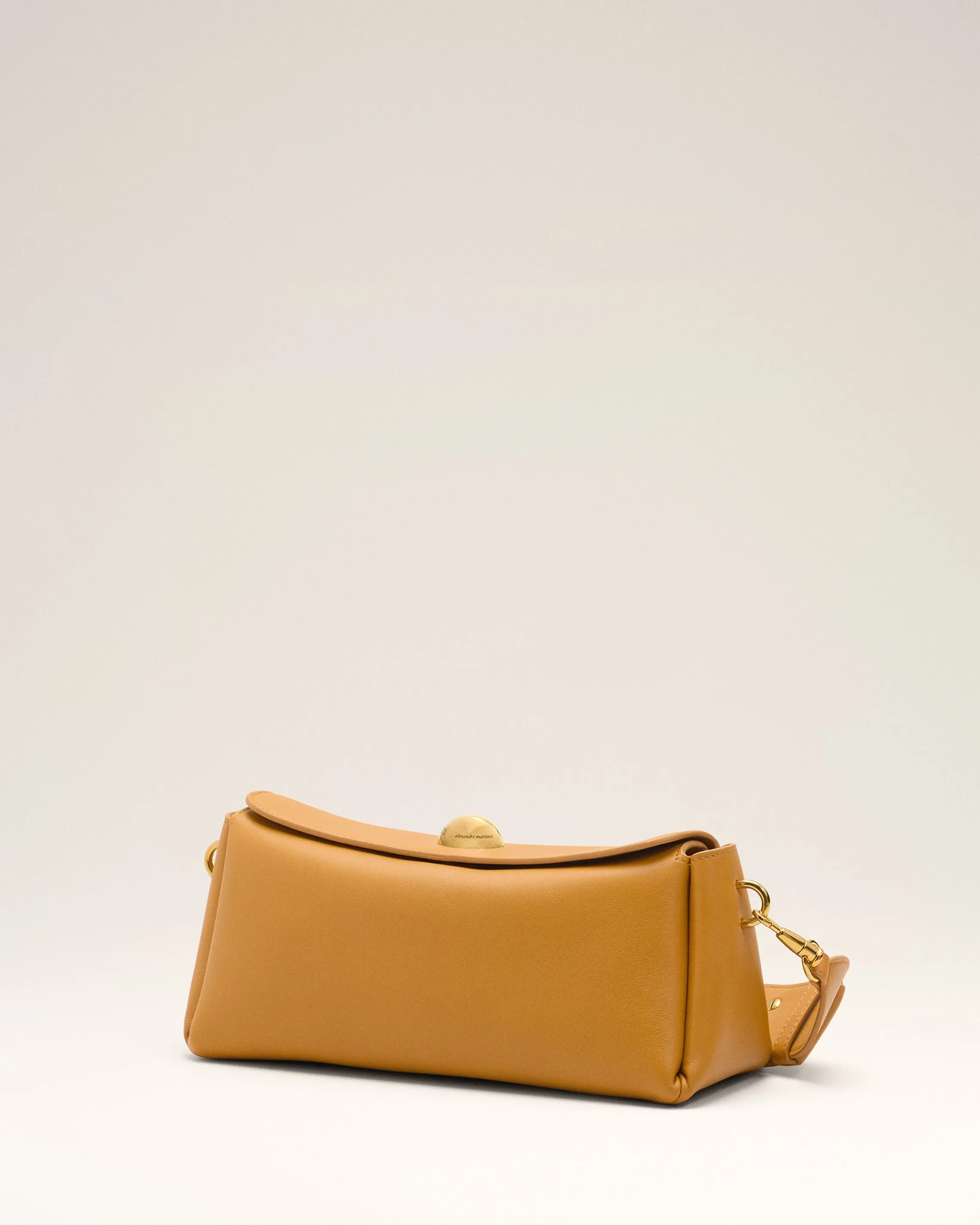 Sac Carrousel Jaune en Cuir De Veau sold by Ami product image thumbnail 4