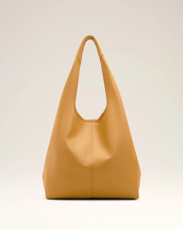 Sac Hobo Etienne Jaune en Cuir De Taurillon sold by Ami
