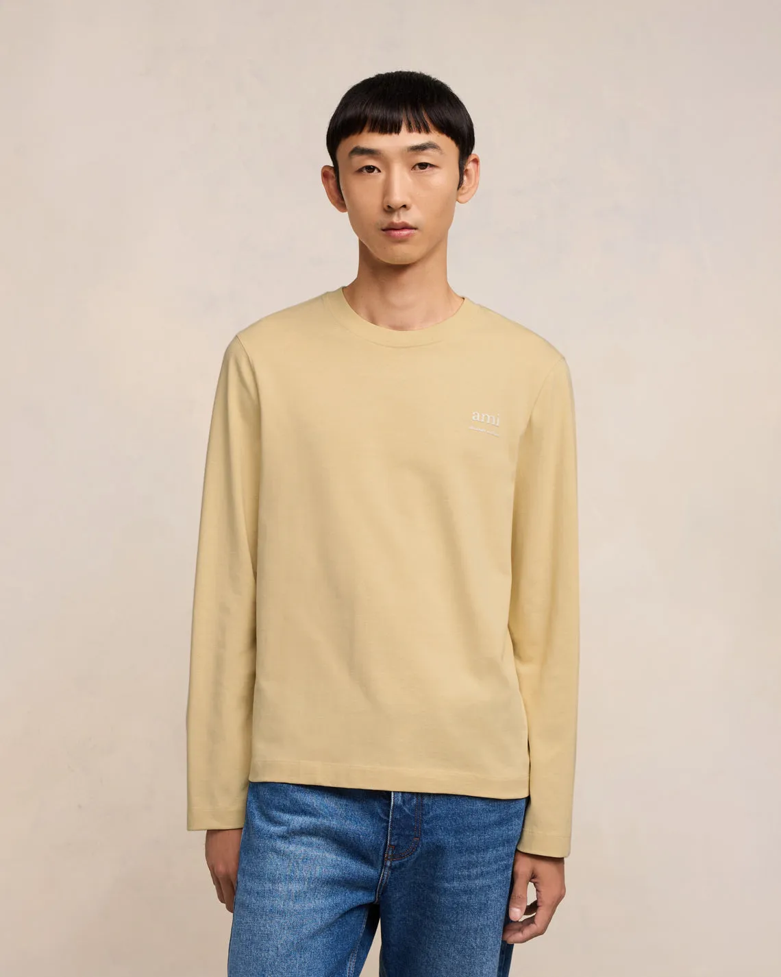 T-shirt Manches Longues Ami Alexandre Mattiussi sold by Ami product image thumbnail 3