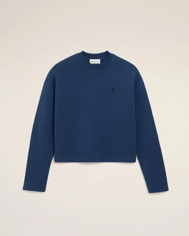 Sweatshirt Court Bleu Ami De Coeur en Coton sold by Ami
