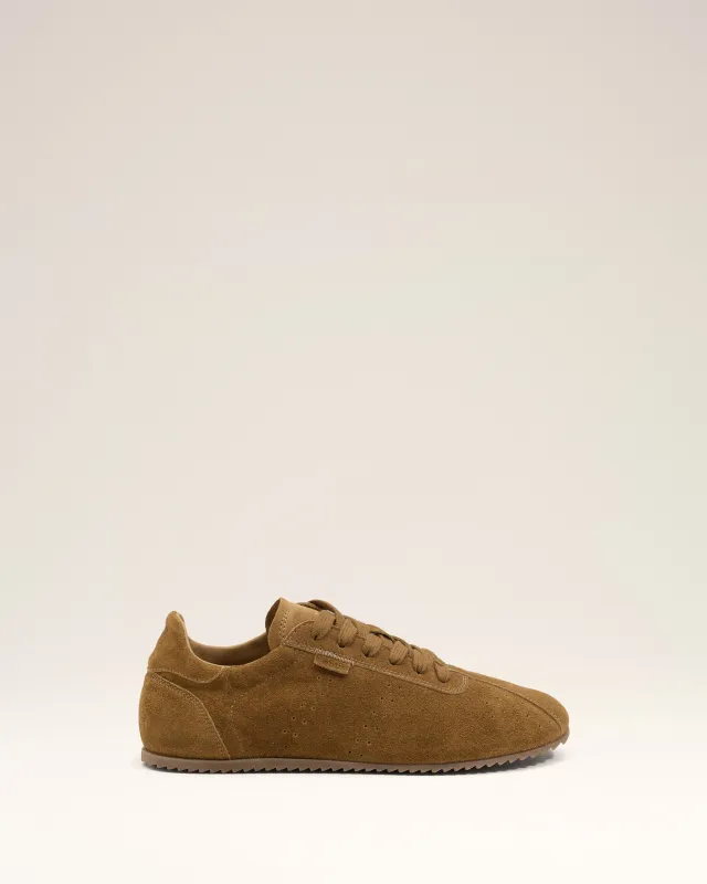 Sneakers Soft Marron en Cuir De Veau sold by Ami