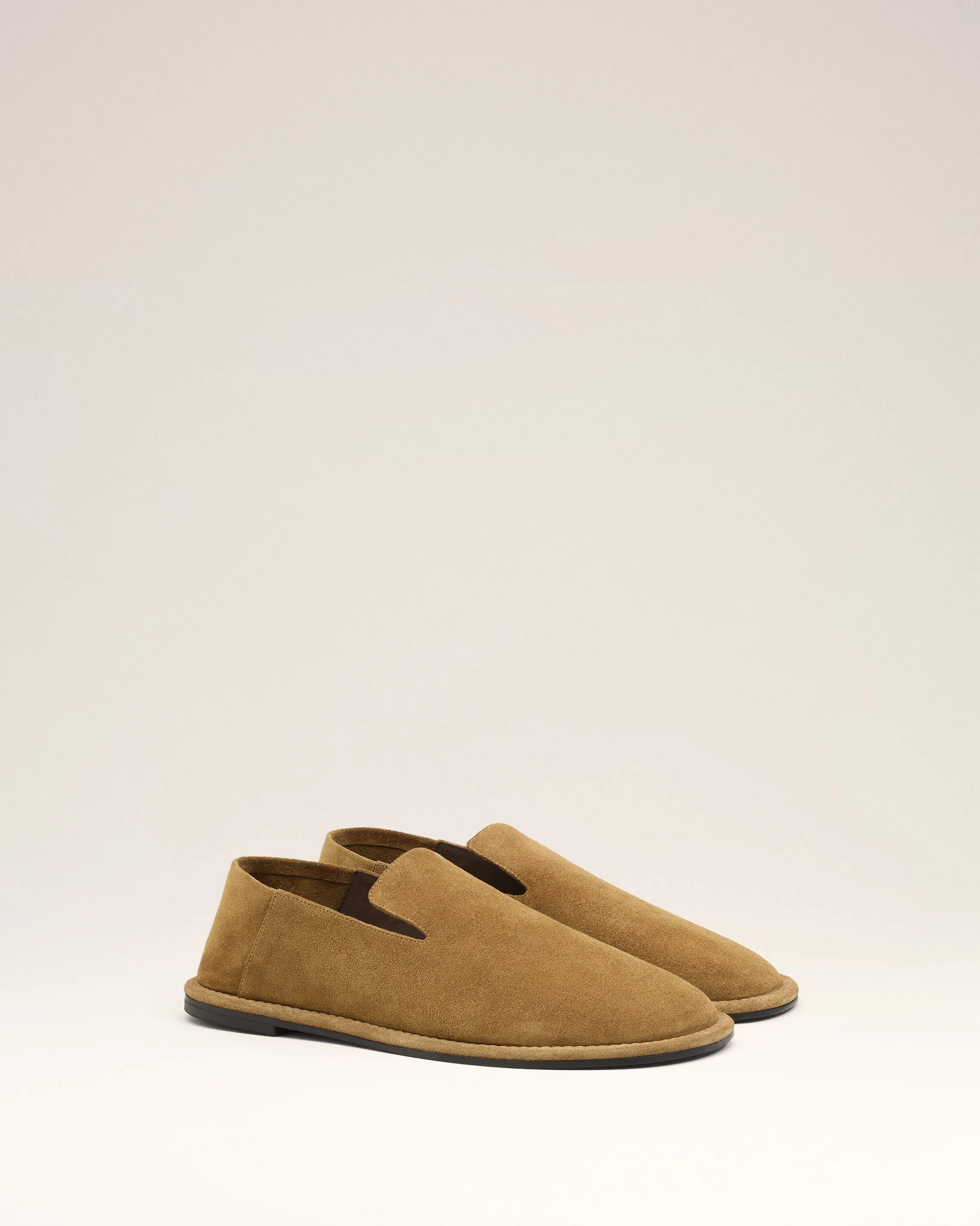 Slippers Midi Marron en Cuir De Veau sold by Ami product image thumbnail 3