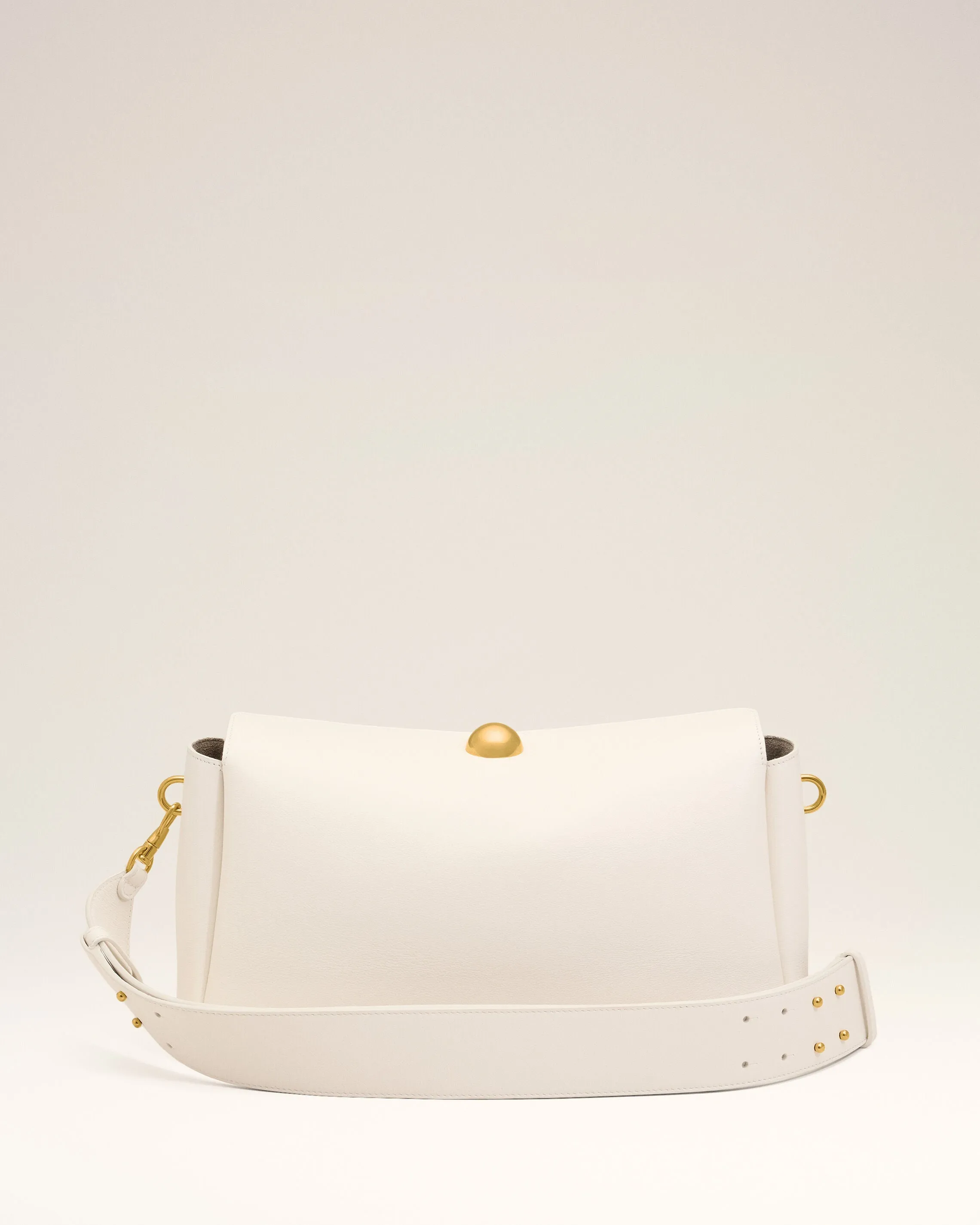 Sac Carrousel Moyen Blanc en Cuir De Veau sold by Ami product image thumbnail 5