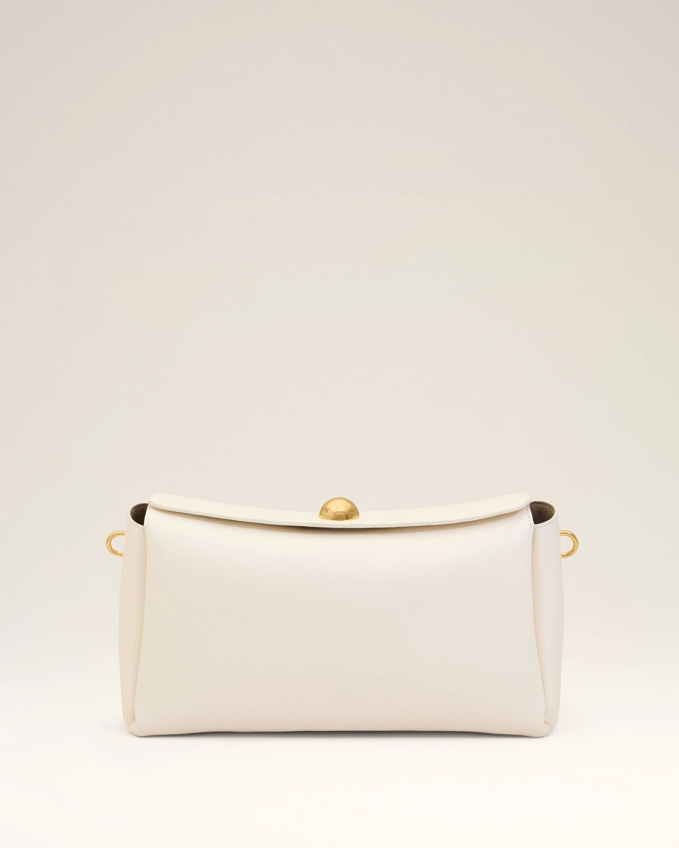 Sac Carrousel Moyen Blanc en Cuir De Veau sold by Ami product image thumbnail 3
