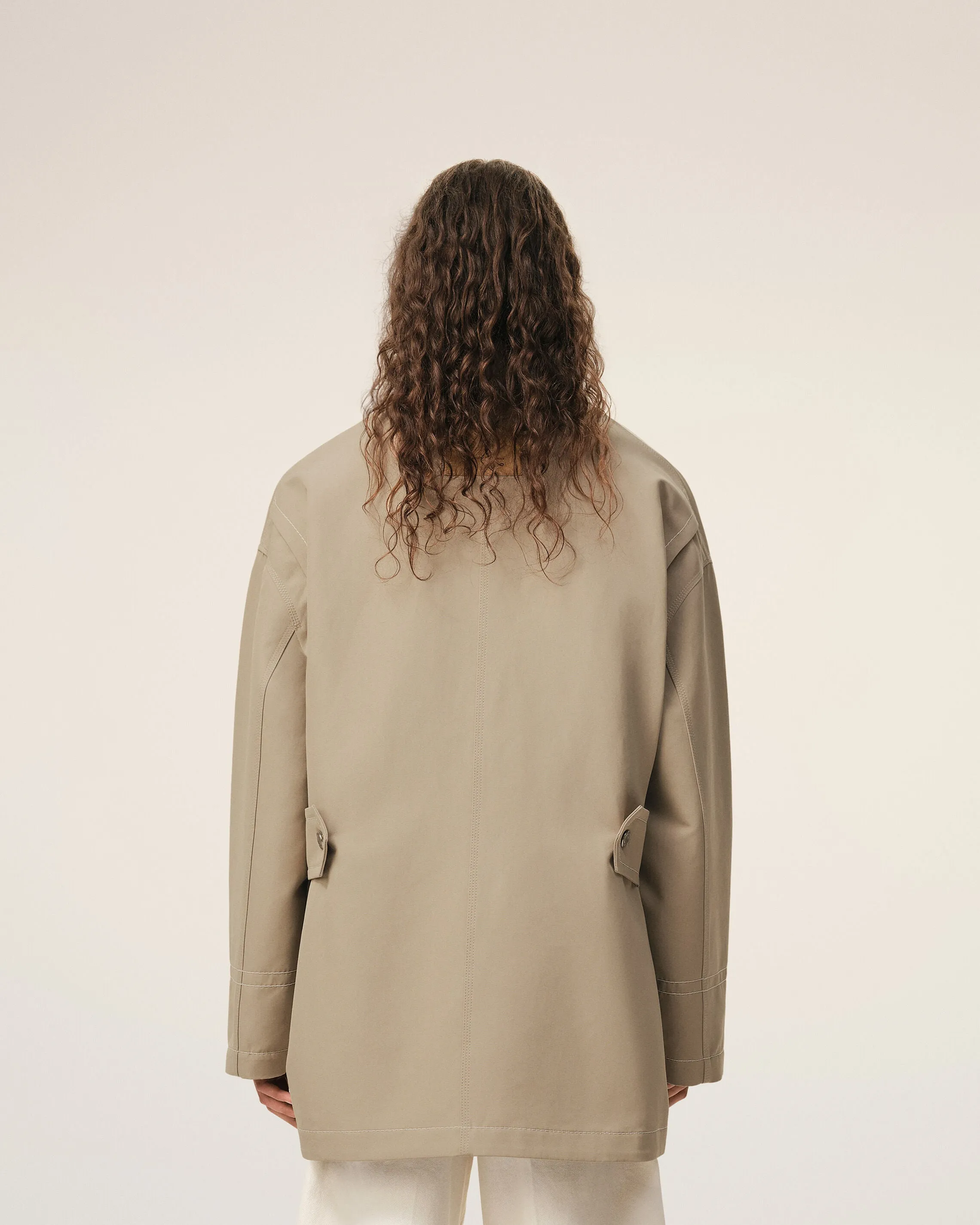 Veste Beige Worker en Coton sold by Ami product image thumbnail 5