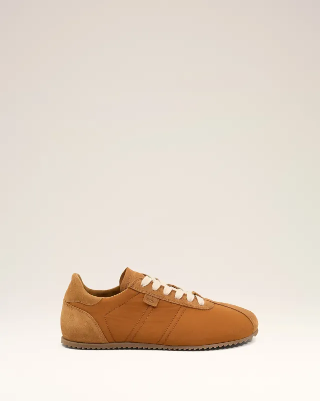 Sneakers Soft Marron en Nylon sold by Ami