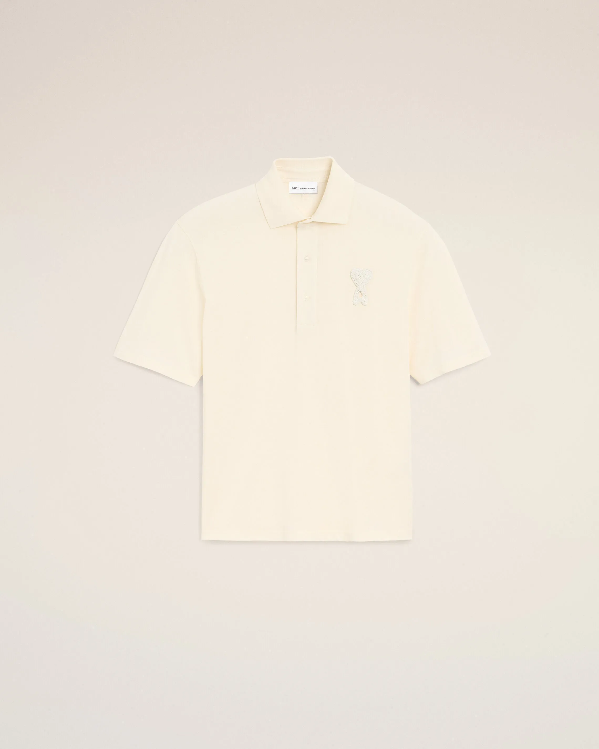 Polo Blanc Ami De Coeur Crochet en Coton sold by Ami