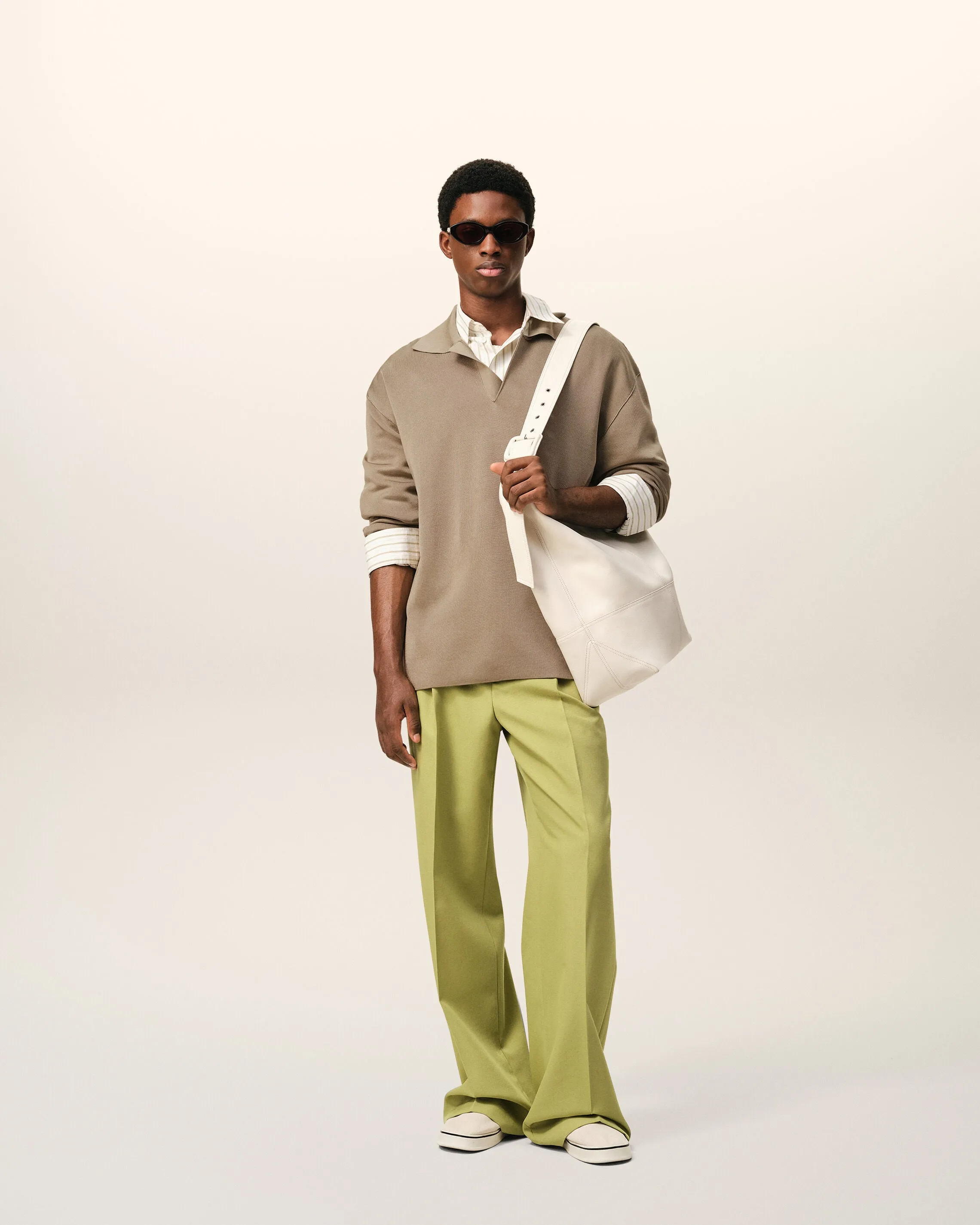 Polo Beige Manches Longues en Laine sold by Ami product image thumbnail 2