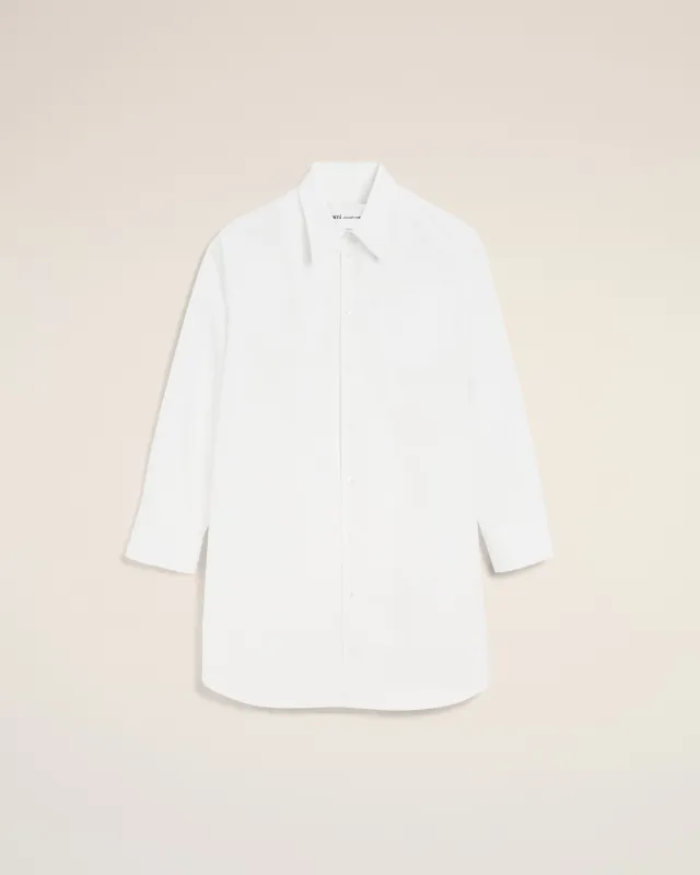 Robe Chemise Blanche Large Ami De Coeur en Coton sold by Ami