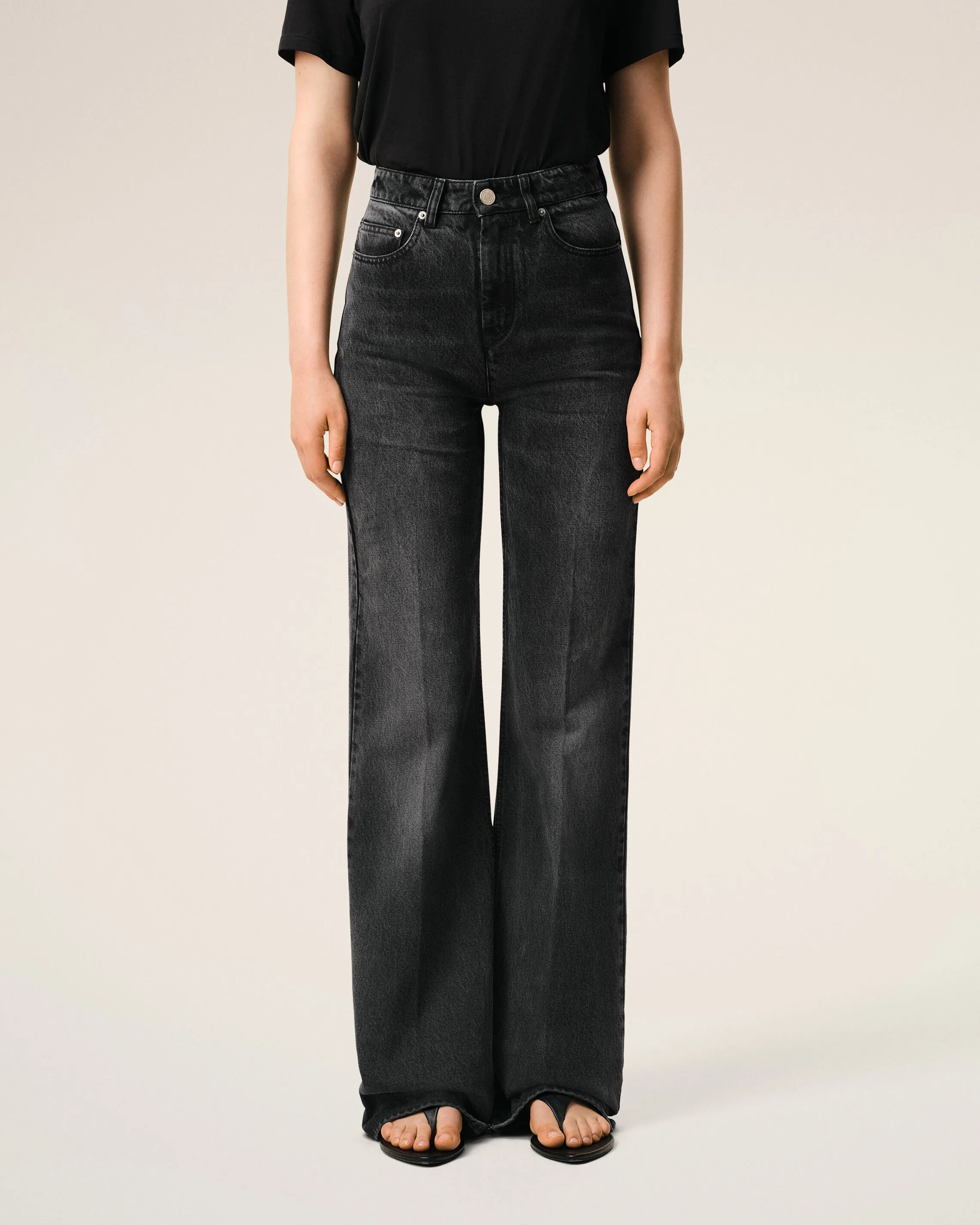 Jean Noir Coupe Flare en Coton sold by Ami product image thumbnail 3