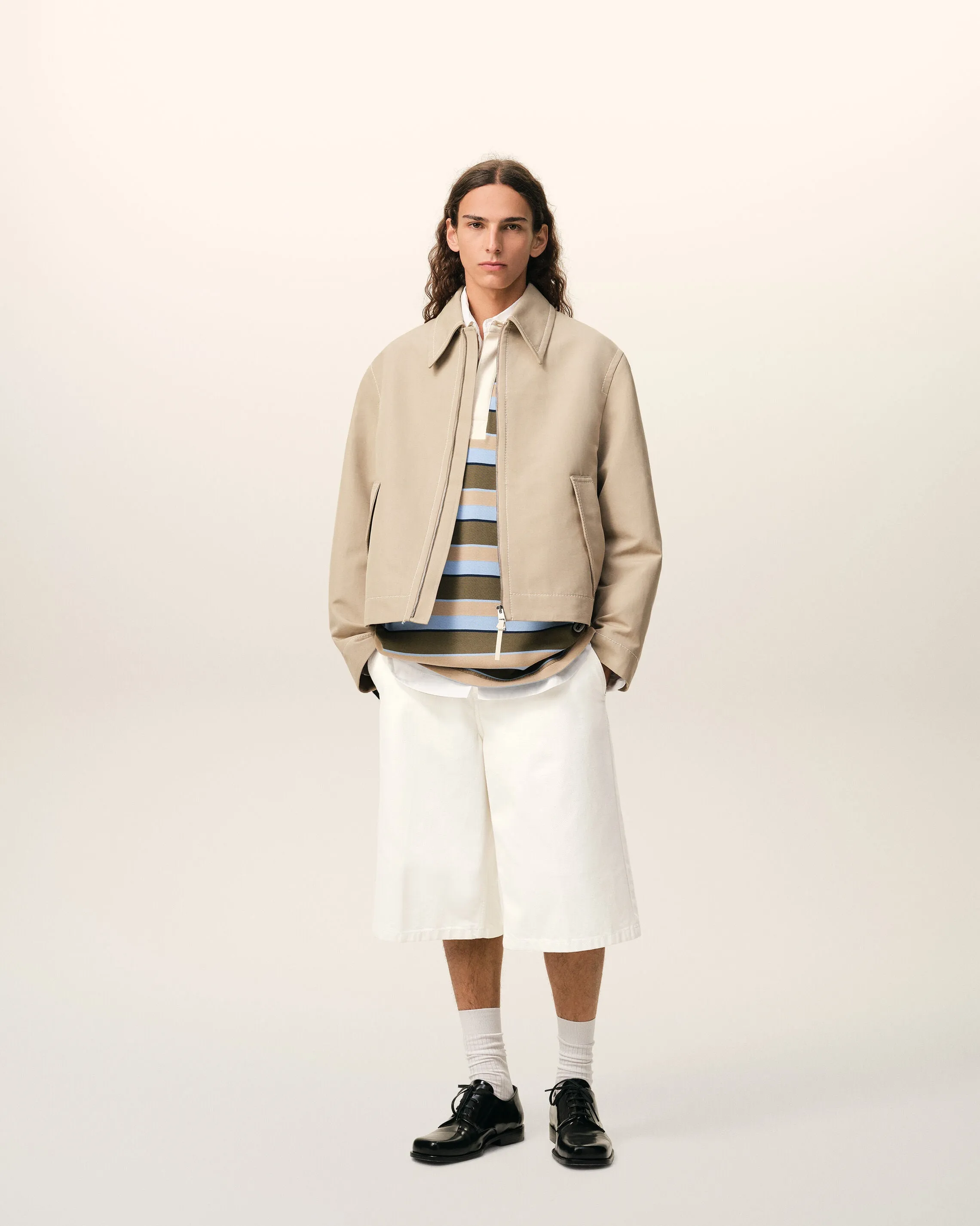 Bermuda Loose Blanc en Coton sold by Ami product image thumbnail 2