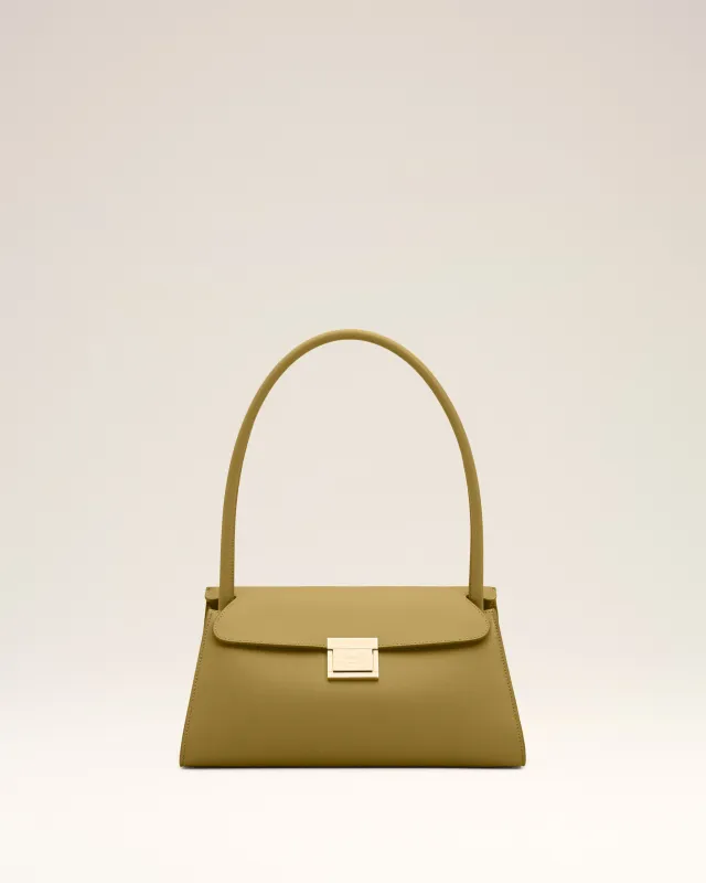 Petit Sac Mimi Vert en Cuir De Veau made by Ami