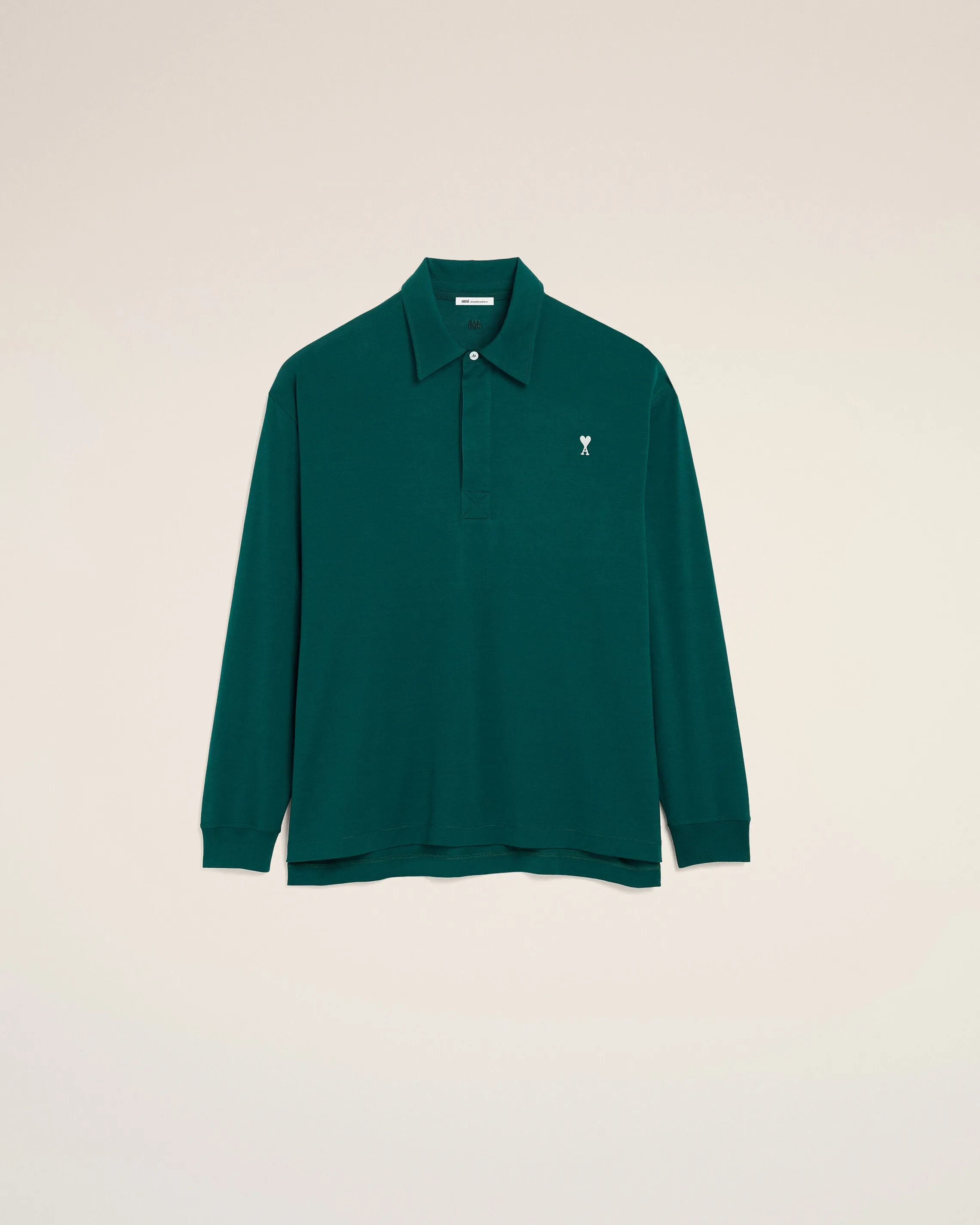 Polo Vert Ami De Coeur En Coton sold by Ami