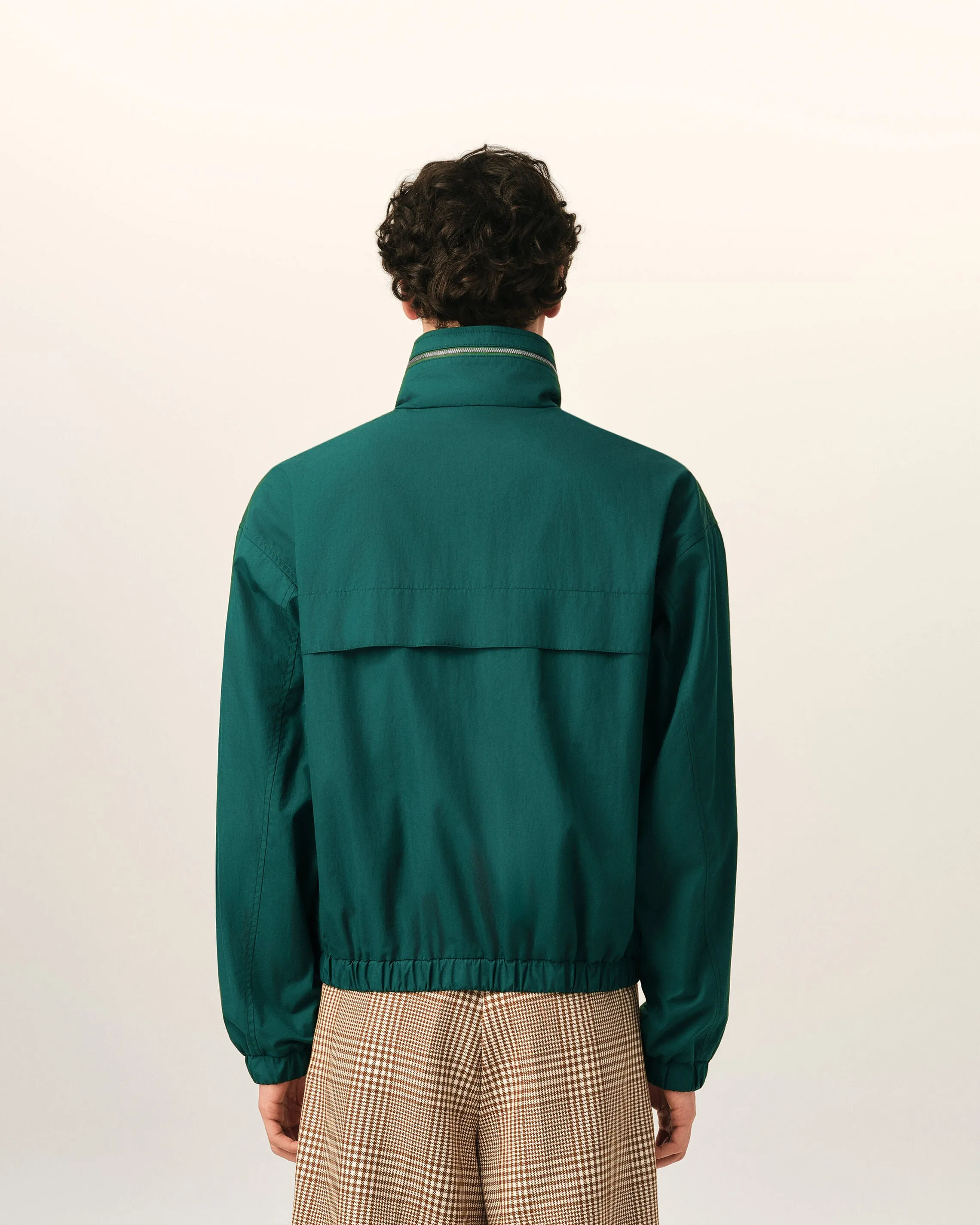 Coupe-vent Vert En Toile De Coton Et Nylon sold by Ami product image thumbnail 5