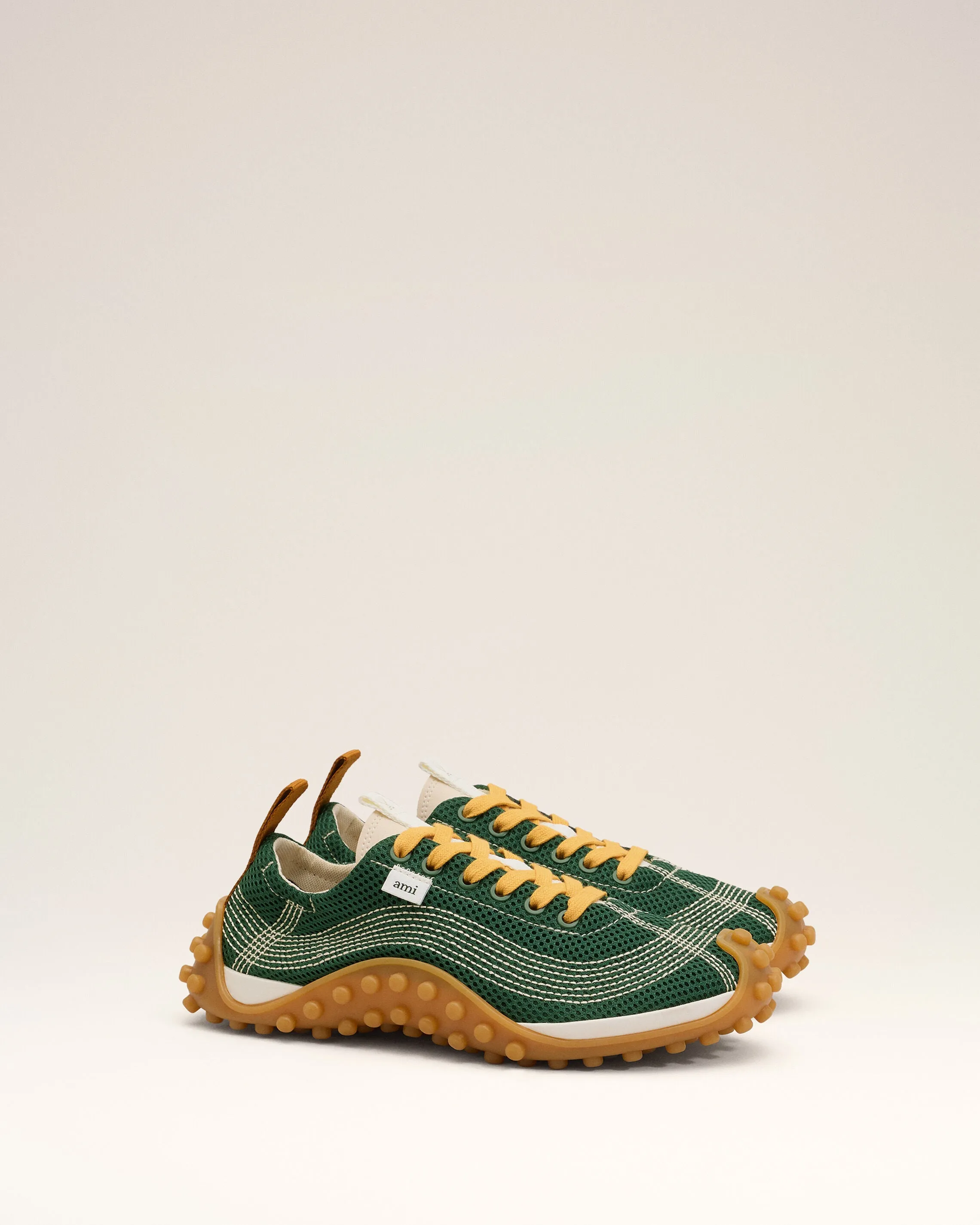 Sneakers Mirage vertes en mesh sold by Ami product image thumbnail 3