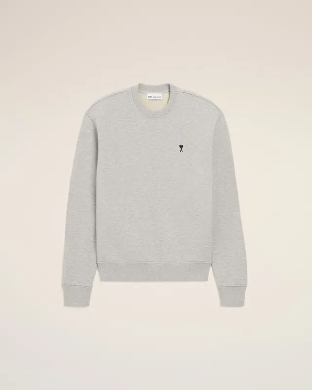 Sweatshirt gris en coton Ami de Coeur made by Ami