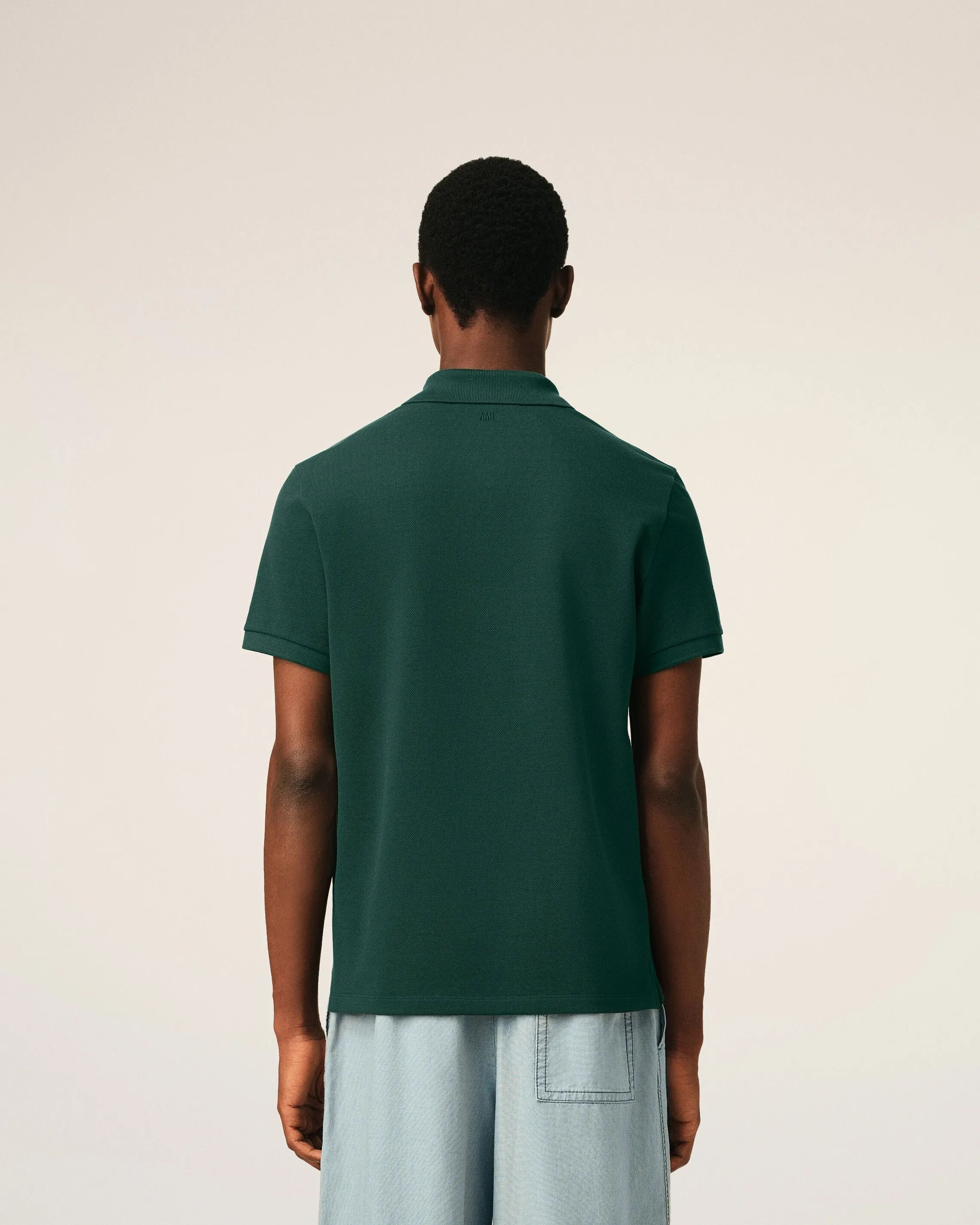 Polo vert en coton Ami de Coeur sold by Ami product image thumbnail 5