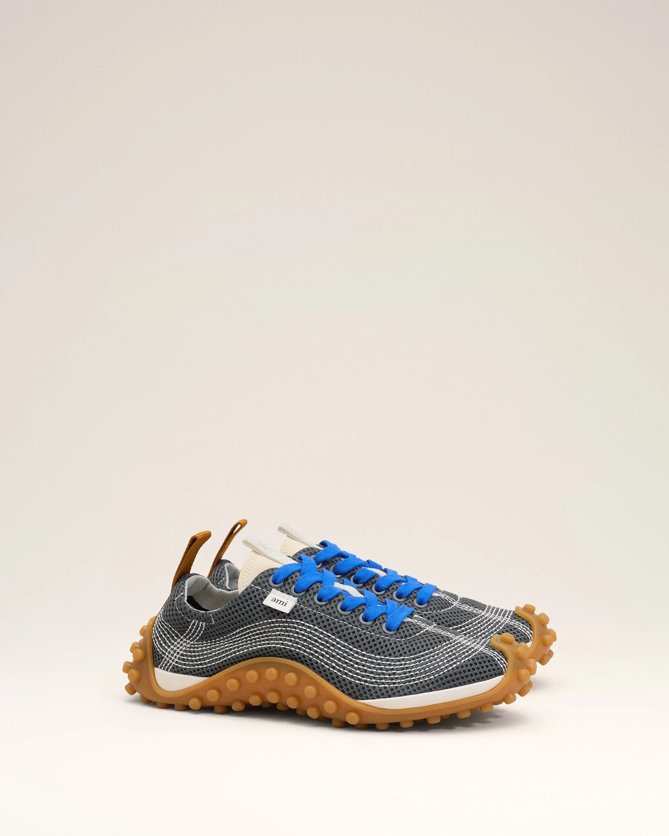 Sneakers Mirage grises en mesh sold by Ami product image thumbnail 3