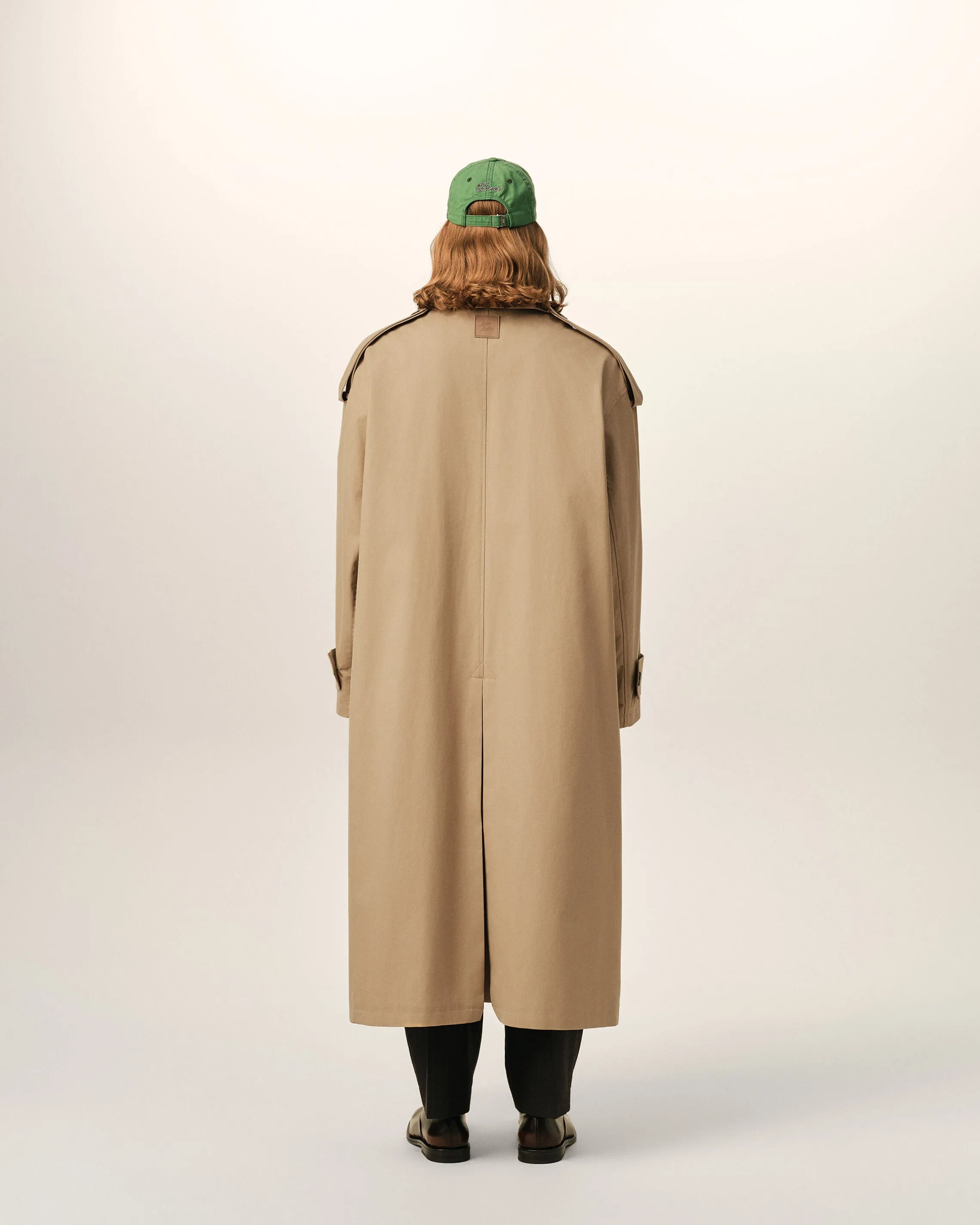 Trench coat beige en coton sold by Ami product image thumbnail 5