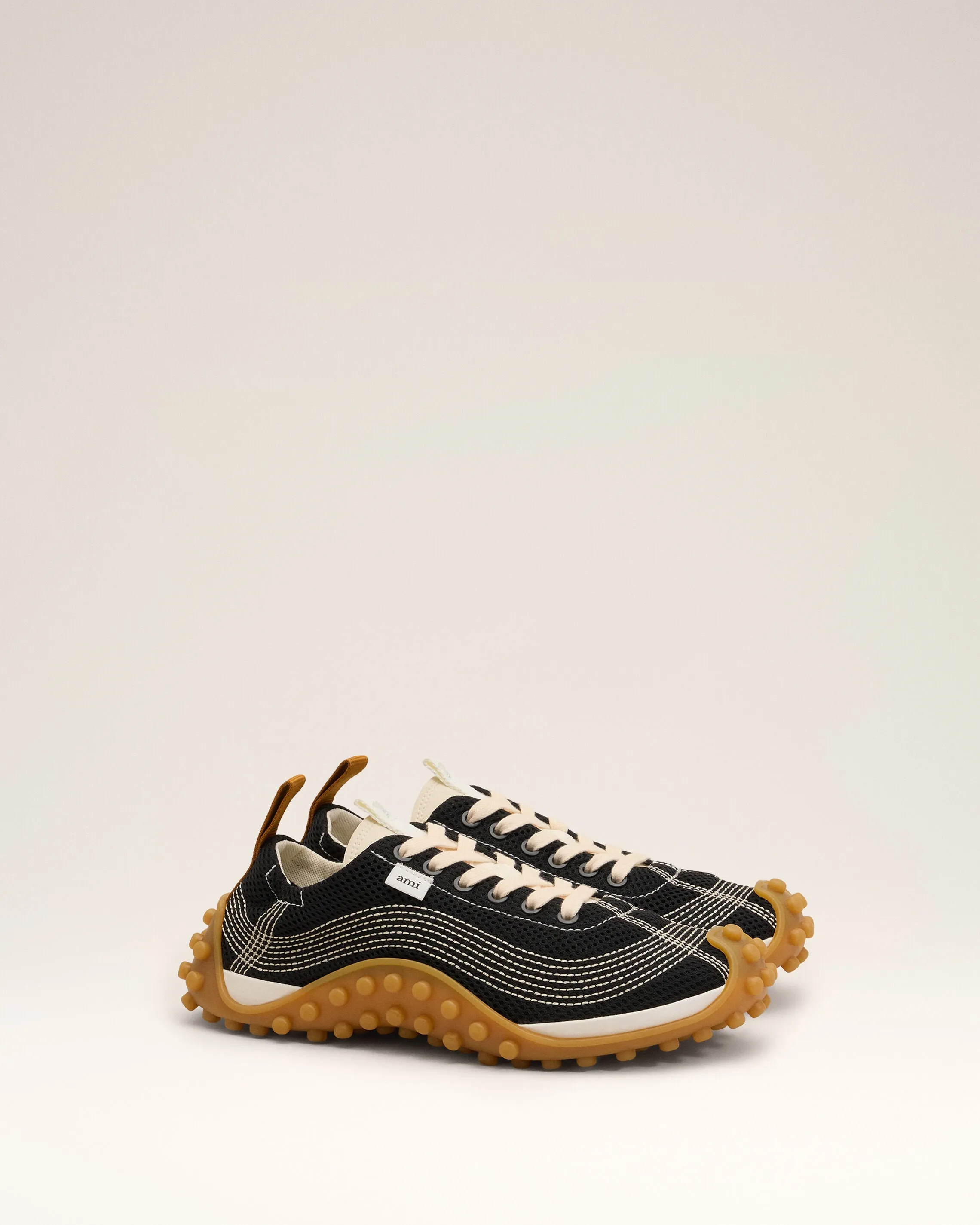 Sneakers Mirage noires en mesh sold by Ami product image thumbnail 3