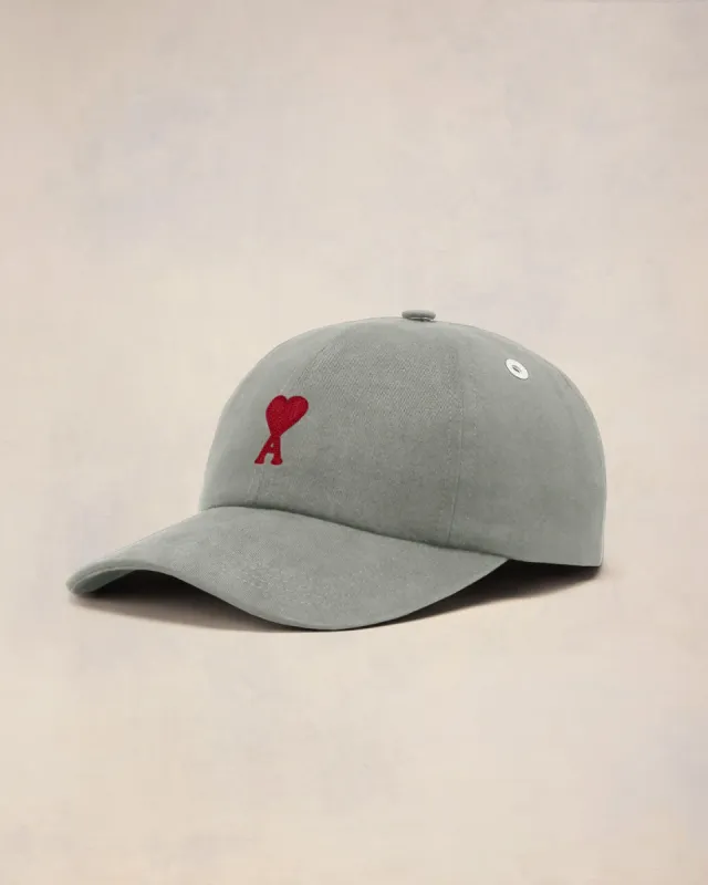 Casquette Broderie Ami de Coeur Rouge sold by Ami