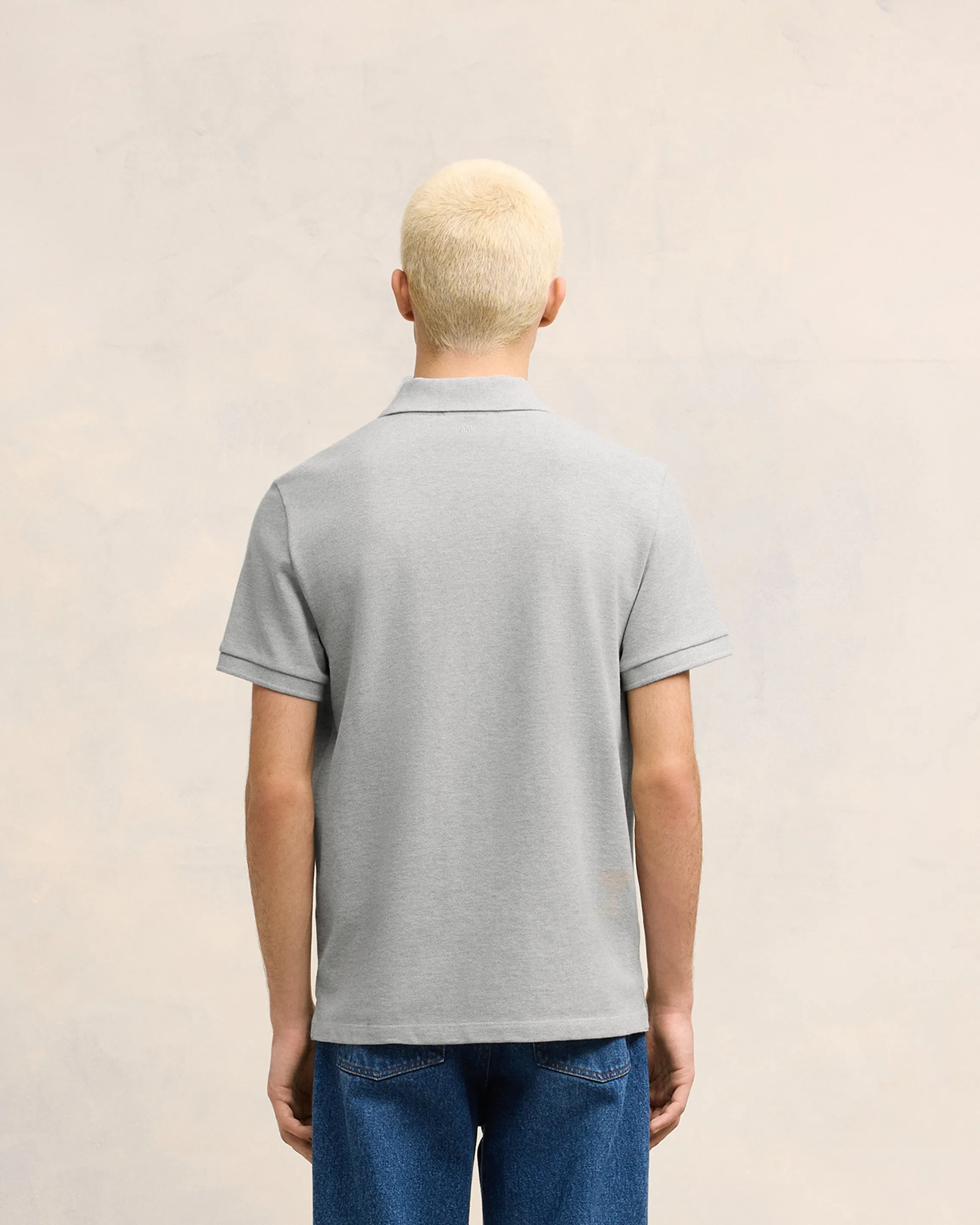 Polo Gris Ami de Coeur En Coton sold by Ami product image thumbnail 5
