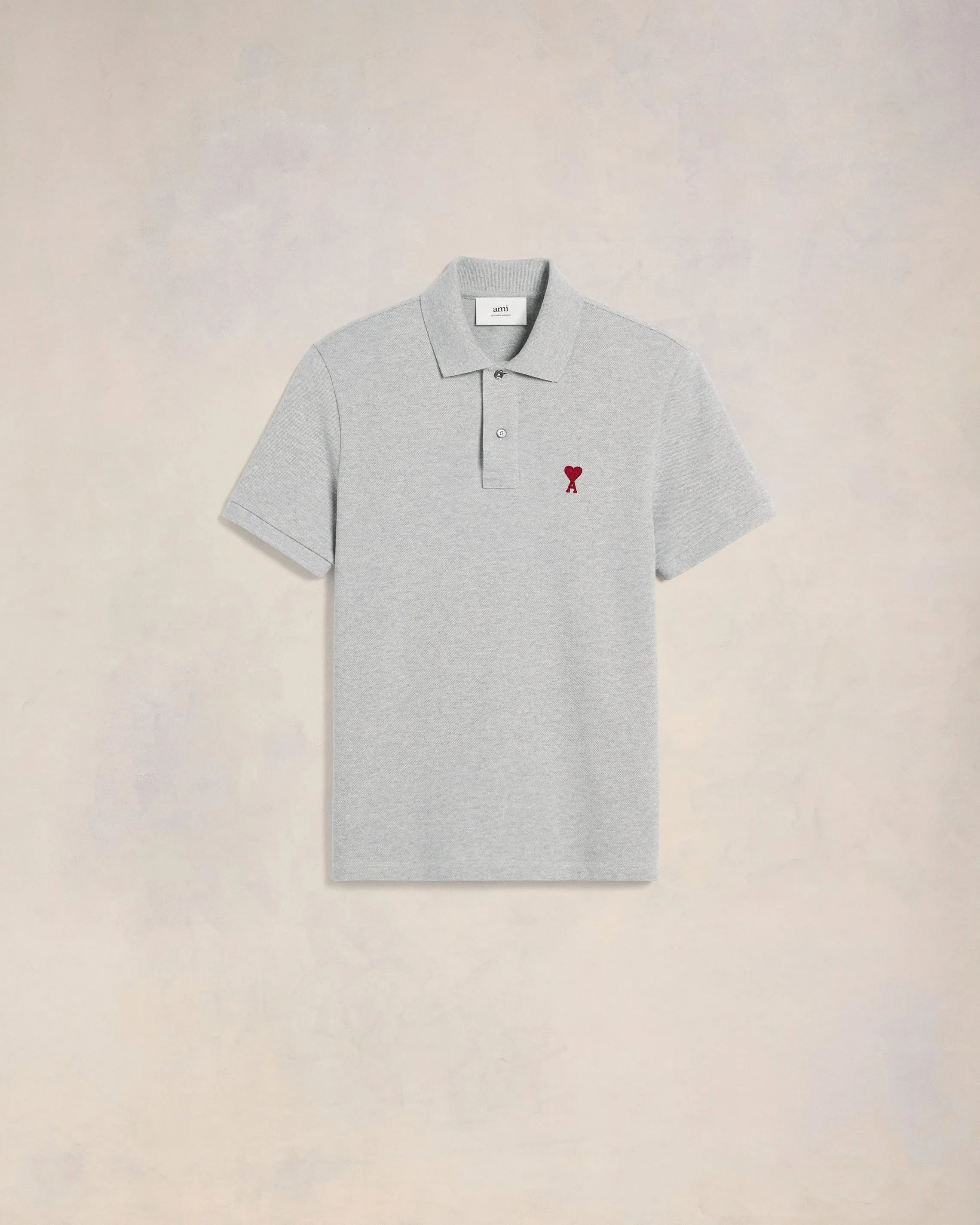 Polo Gris Ami de Coeur En Coton sold by Ami product image thumbnail 2