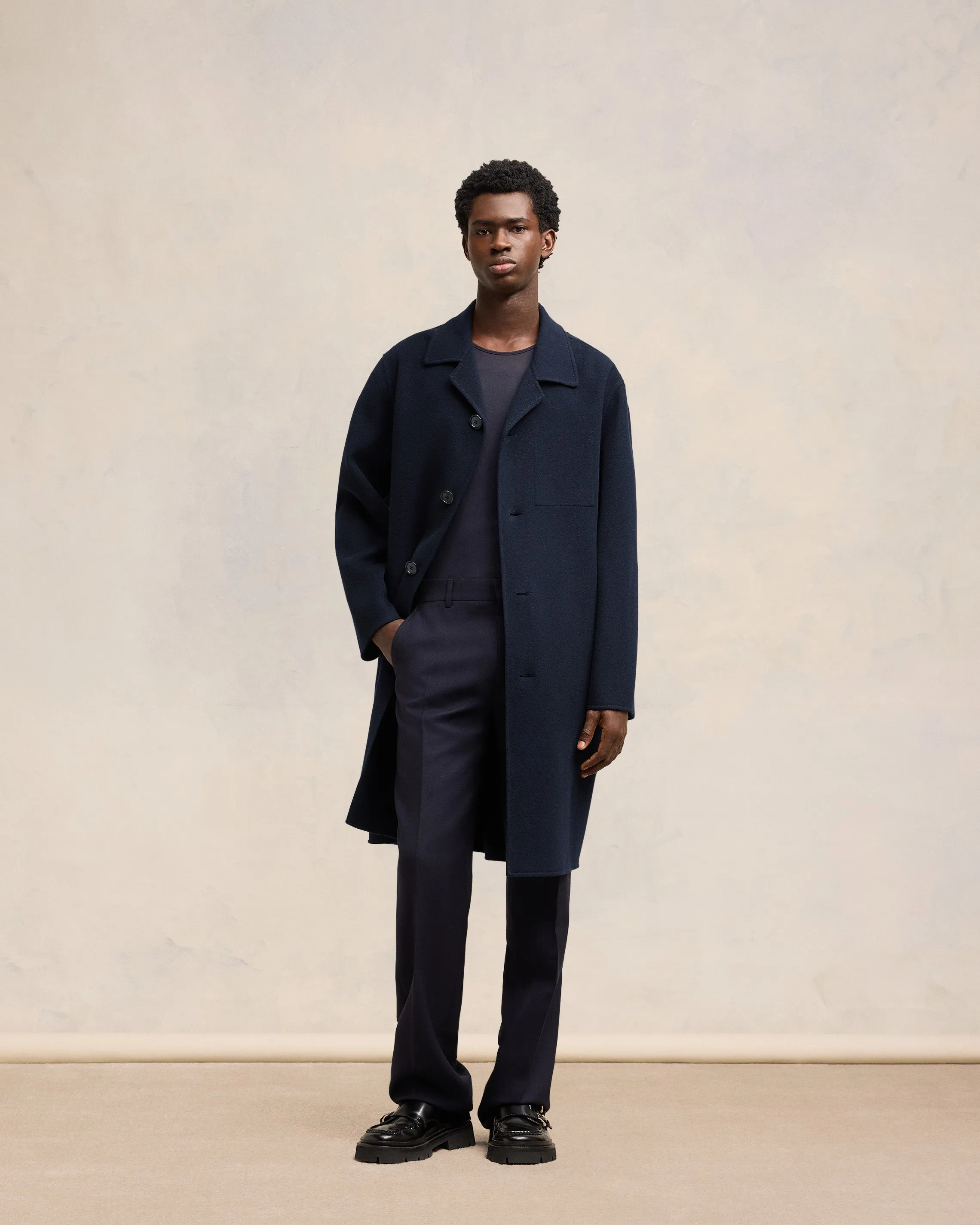 Manteau Car Coat Ceinturé sold by Ami