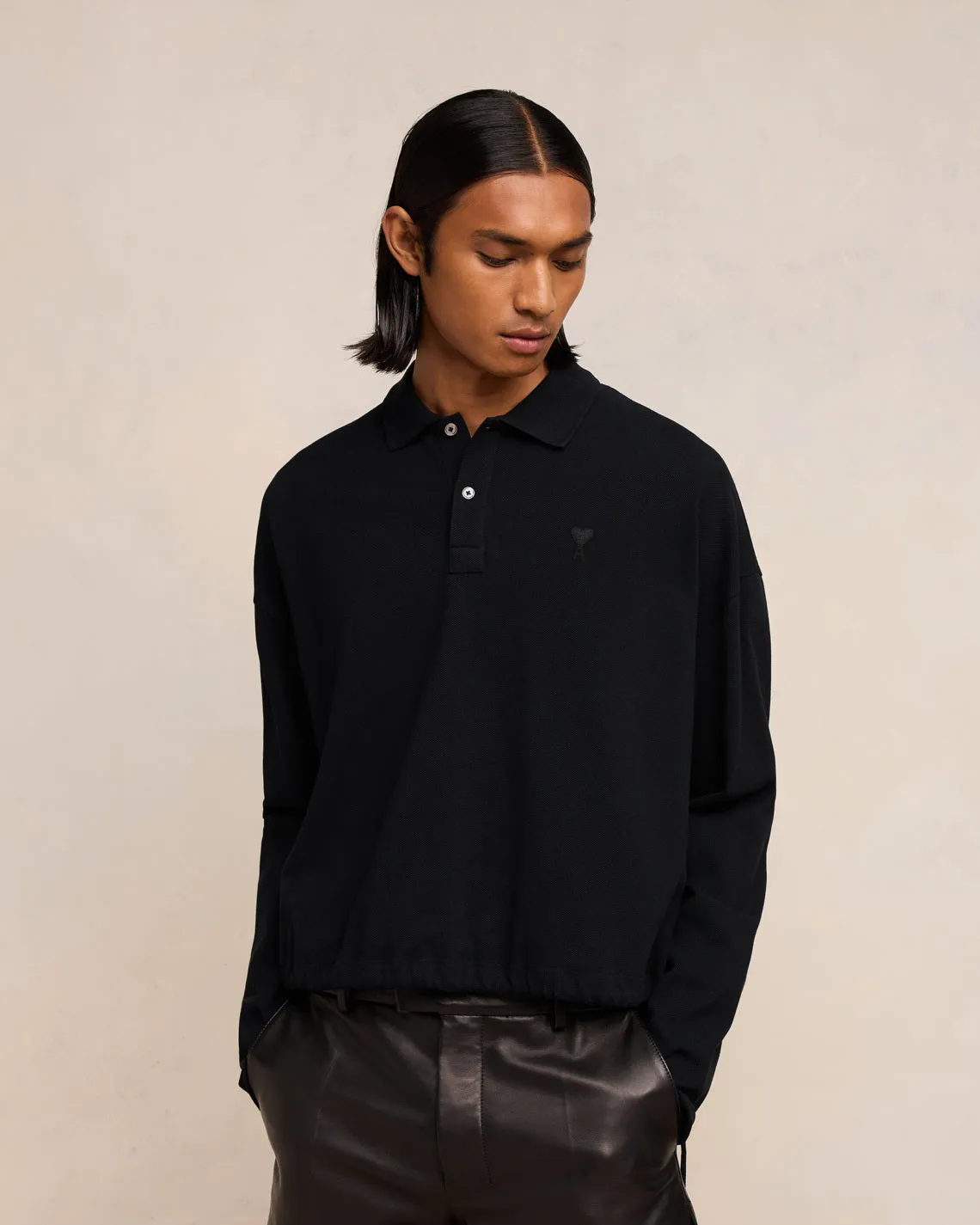 Polo Ami de Coeur Cropped sold by Ami product image thumbnail 3