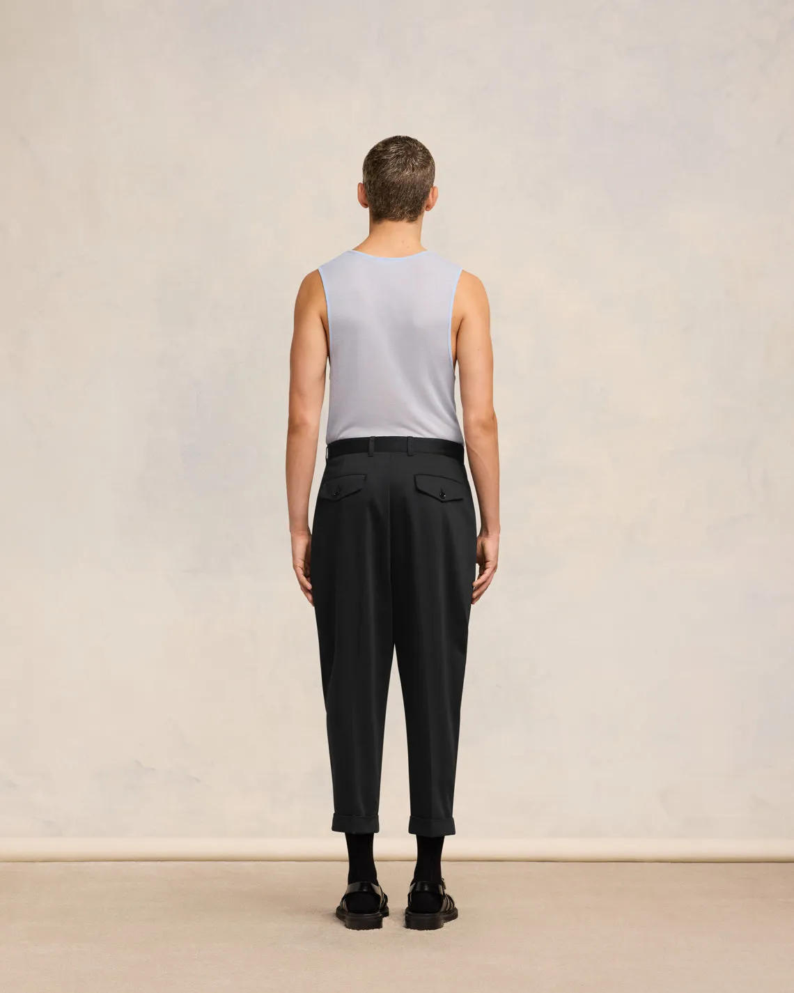Pantalon Carotte Oversize sold by Ami product image thumbnail 4