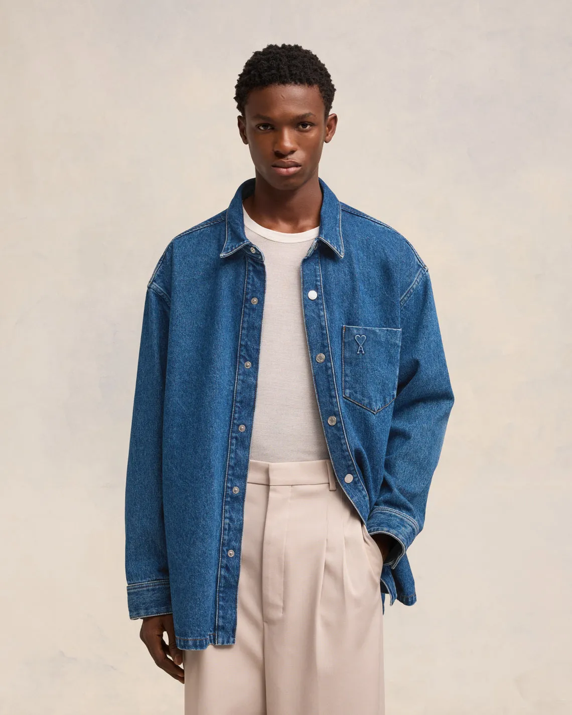 Surchemise oversize Ami de Coeur sold by Ami product image thumbnail 3