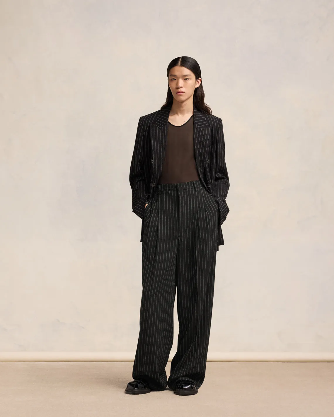 Pantalon Large Taille Haute sold by Ami