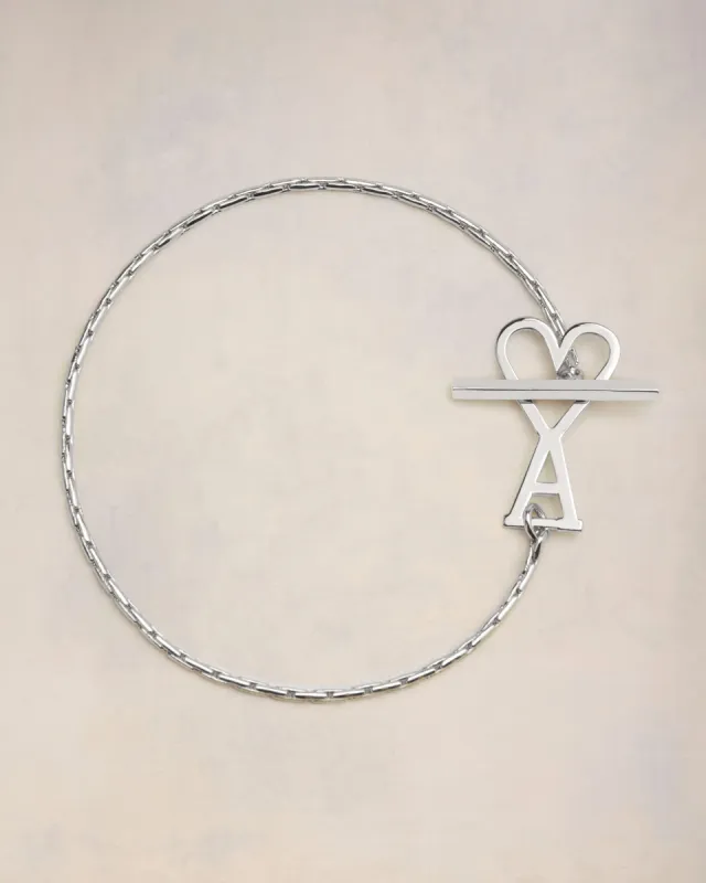 Bracelet Argenté Chaine Ami De Coeur En Laiton sold by Ami