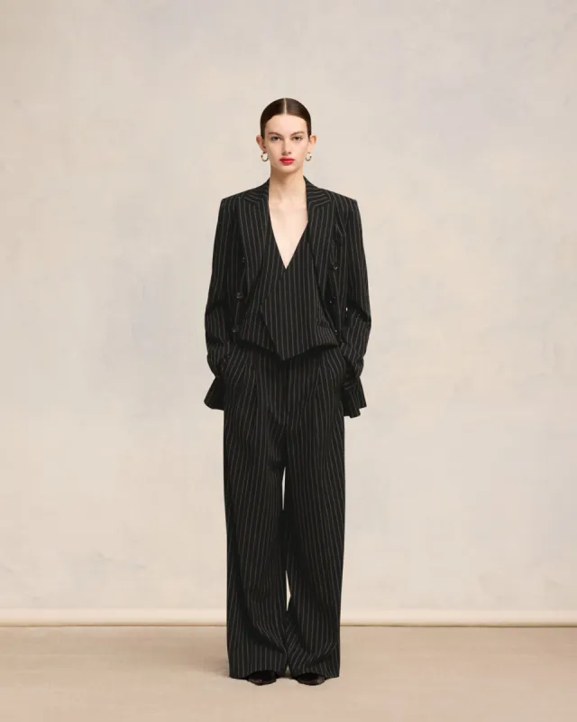 Pantalon Large Taille Haute sold by Ami