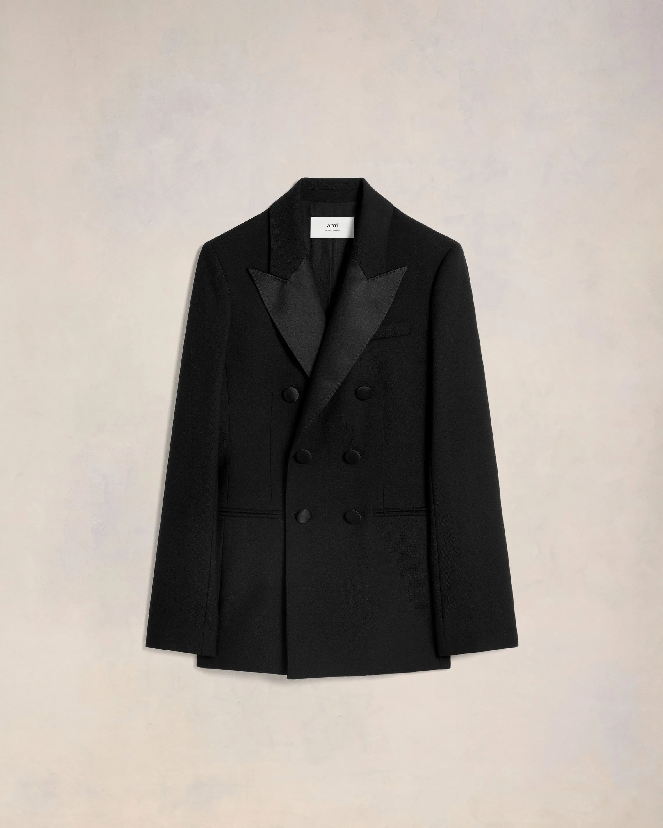 Veste Noire Croisée En Laine sold by Ami product image thumbnail 2